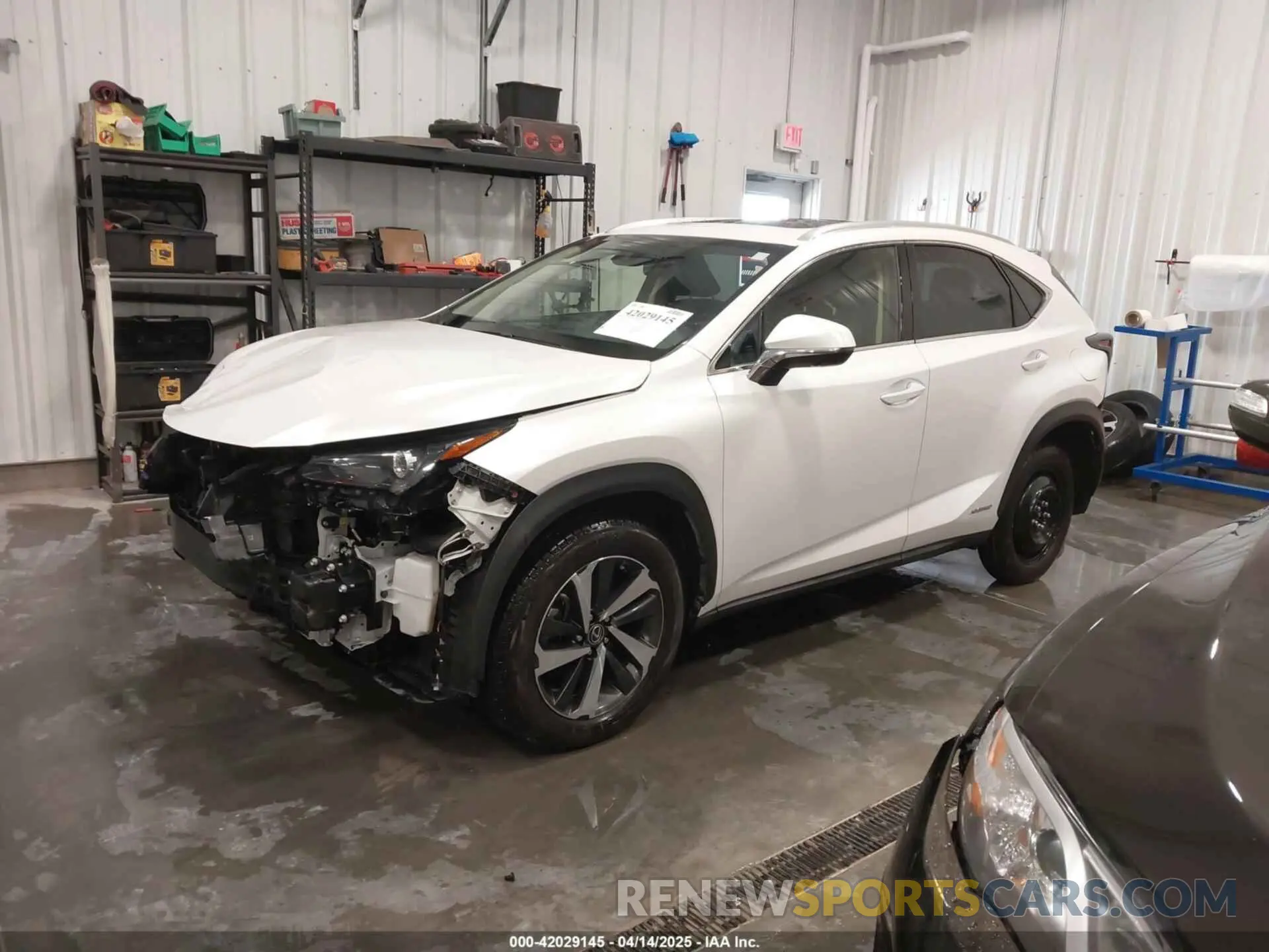 2 Photograph of a damaged car JTJGJRDZ4M5011467 LEXUS NX 300H 2021