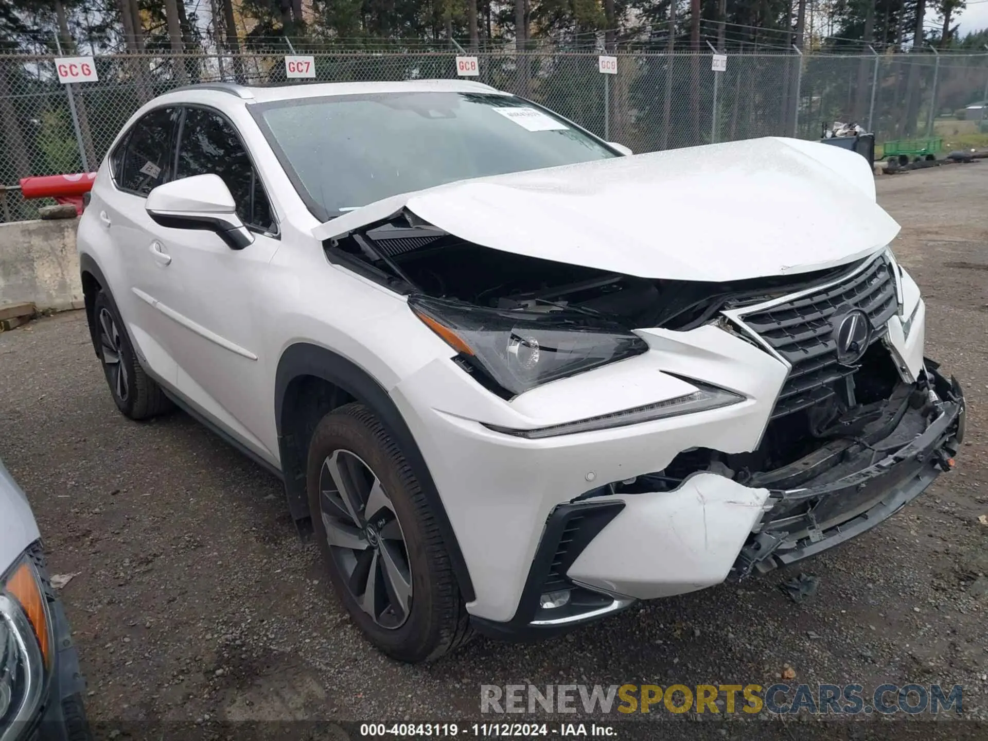 1 Фотография поврежденного автомобиля JTJGJRDZ6M2156799 LEXUS NX 300H 2021