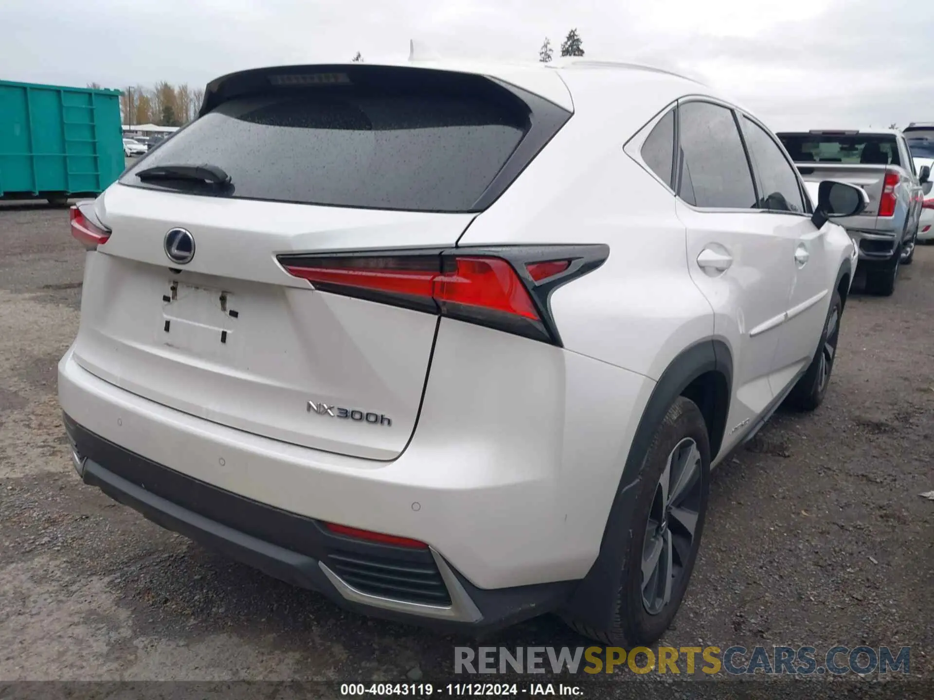 4 Фотография поврежденного автомобиля JTJGJRDZ6M2156799 LEXUS NX 300H 2021