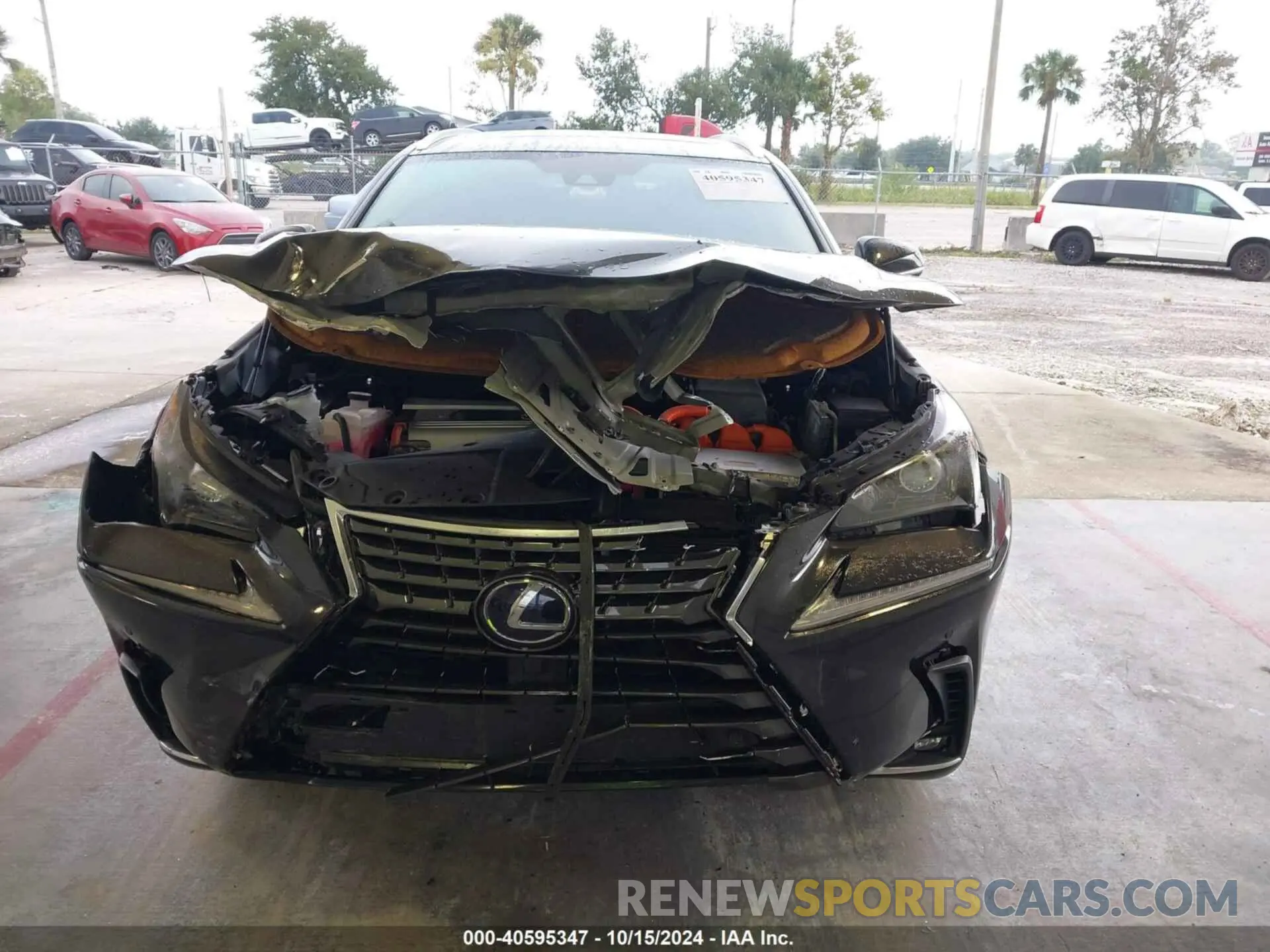 13 Photograph of a damaged car JTJGJRDZ8M2150583 LEXUS NX 300H 2021