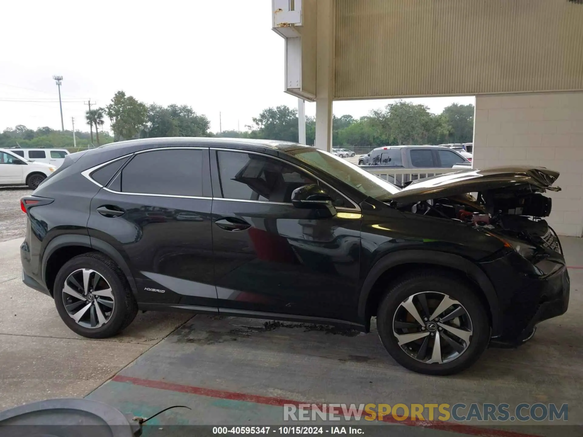 14 Photograph of a damaged car JTJGJRDZ8M2150583 LEXUS NX 300H 2021