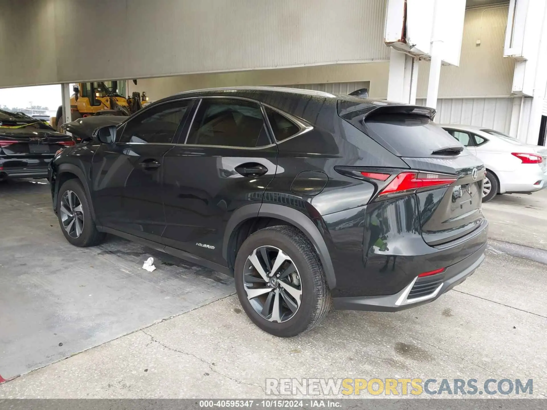 3 Photograph of a damaged car JTJGJRDZ8M2150583 LEXUS NX 300H 2021