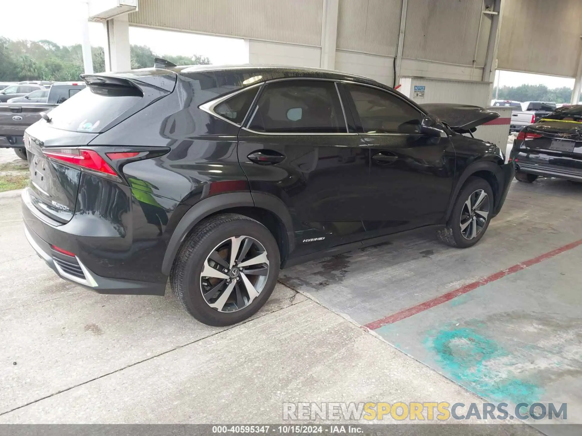 4 Photograph of a damaged car JTJGJRDZ8M2150583 LEXUS NX 300H 2021