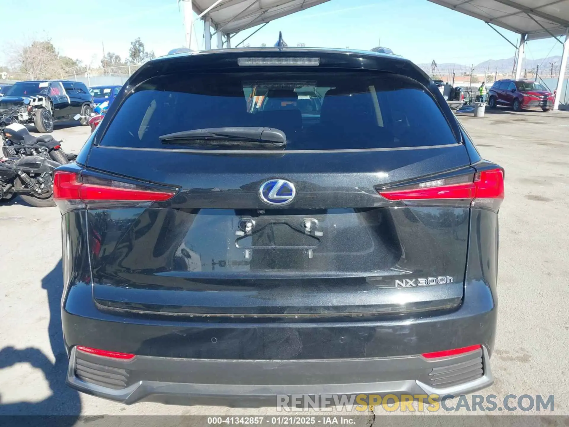 16 Фотография поврежденного автомобиля JTJGJRDZ9M2154027 LEXUS NX 300H 2021