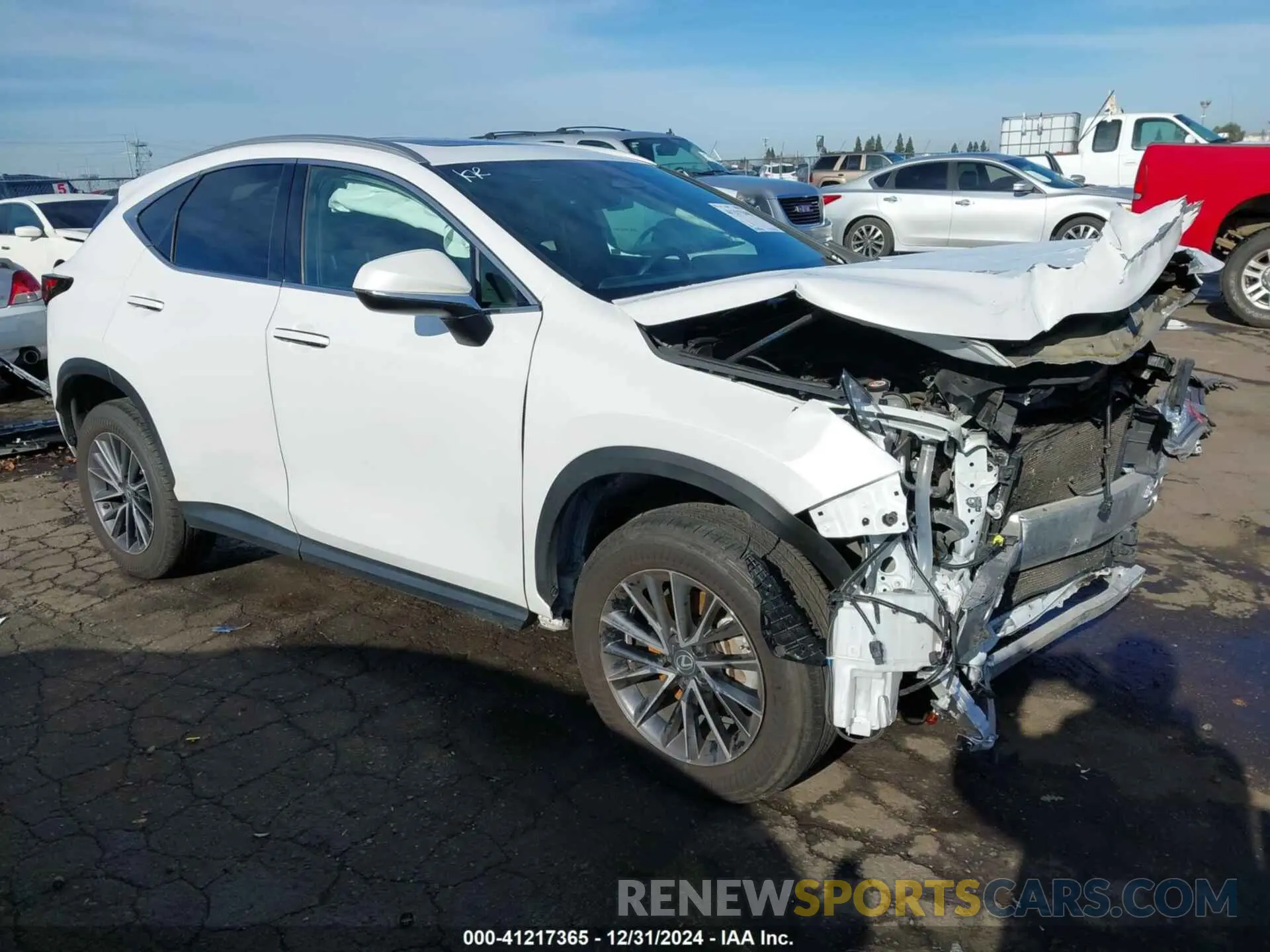 1 Фотография поврежденного автомобиля 2T2AGCEZ7NC002524 LEXUS NX 350 2022