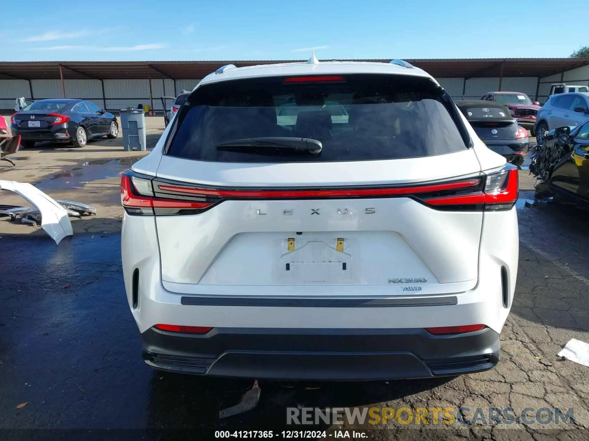 17 Фотография поврежденного автомобиля 2T2AGCEZ7NC002524 LEXUS NX 350 2022