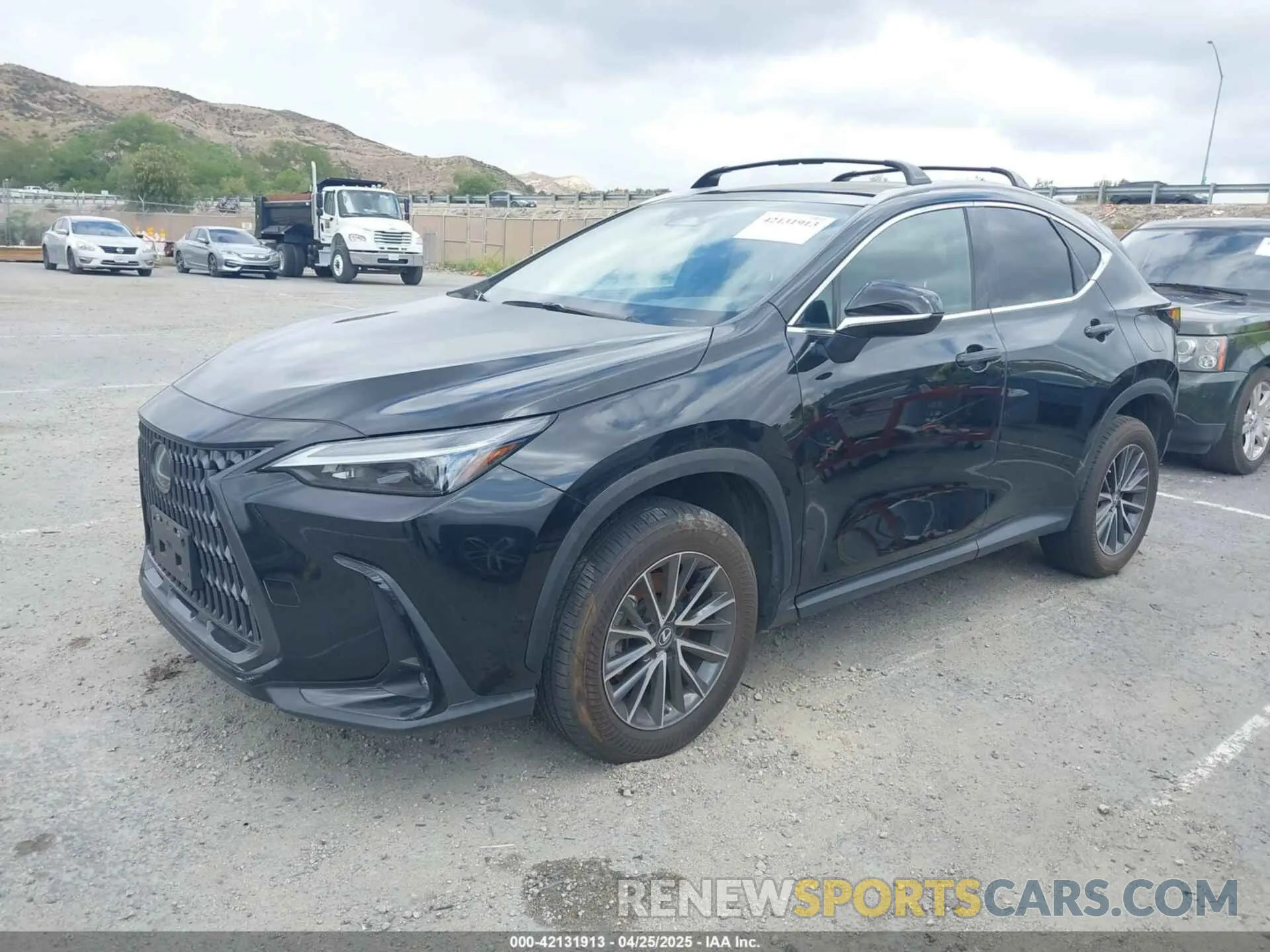 2 Photograph of a damaged car 2T2AGCEZ7NC013748 LEXUS NX 350 2022