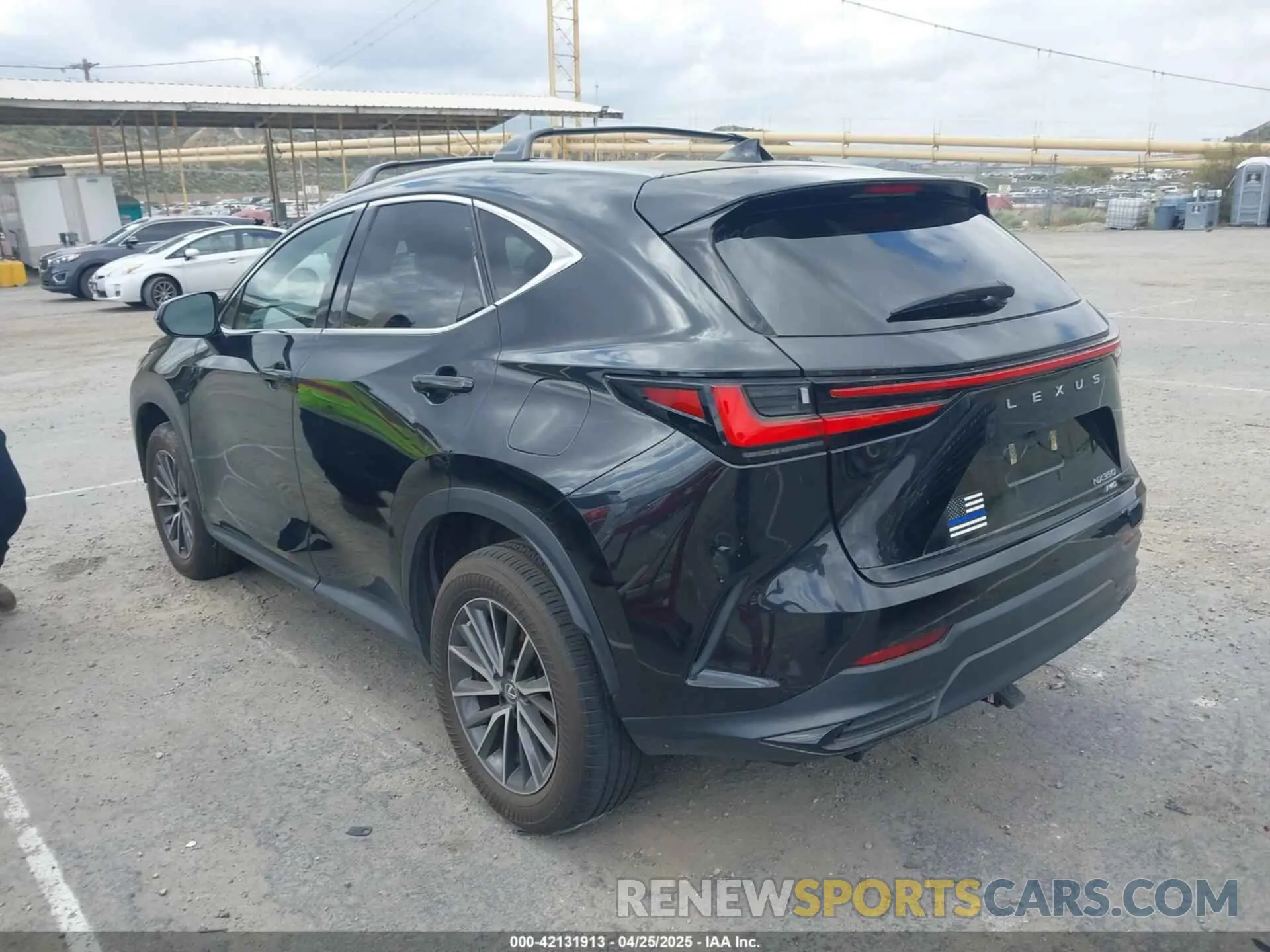 3 Photograph of a damaged car 2T2AGCEZ7NC013748 LEXUS NX 350 2022
