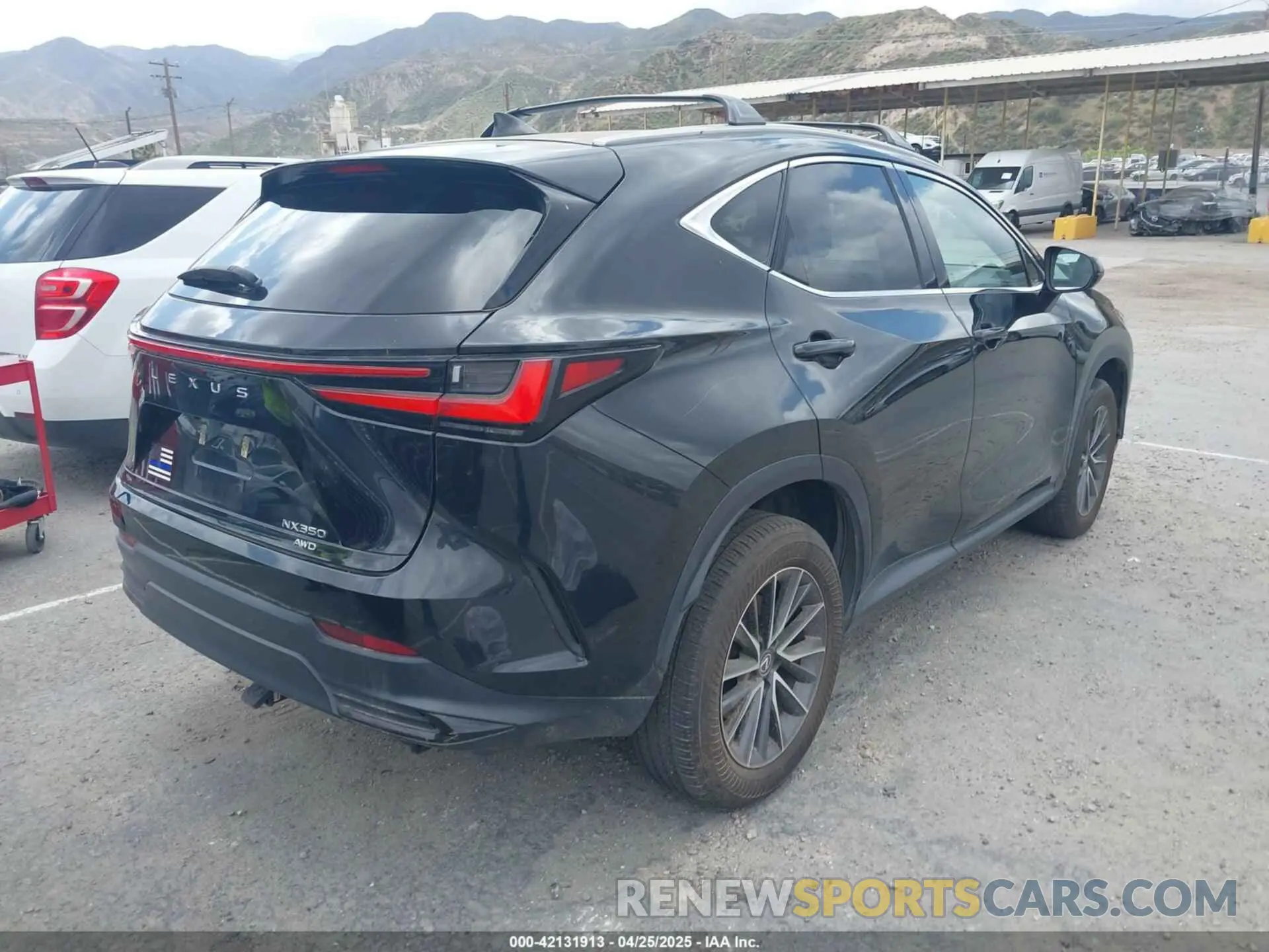 4 Photograph of a damaged car 2T2AGCEZ7NC013748 LEXUS NX 350 2022
