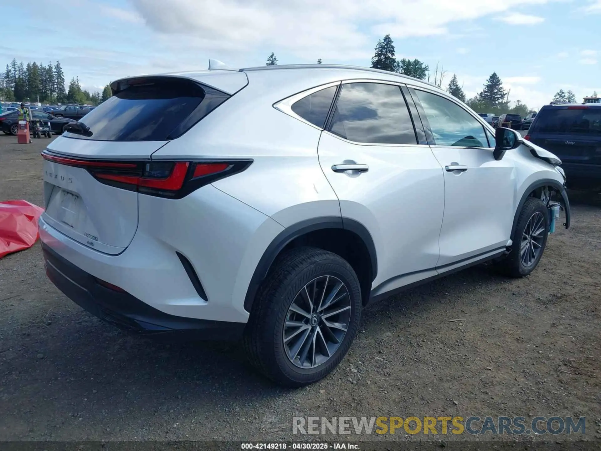 4 Photograph of a damaged car 2T2AGCEZ8NC004511 LEXUS NX 350 2022