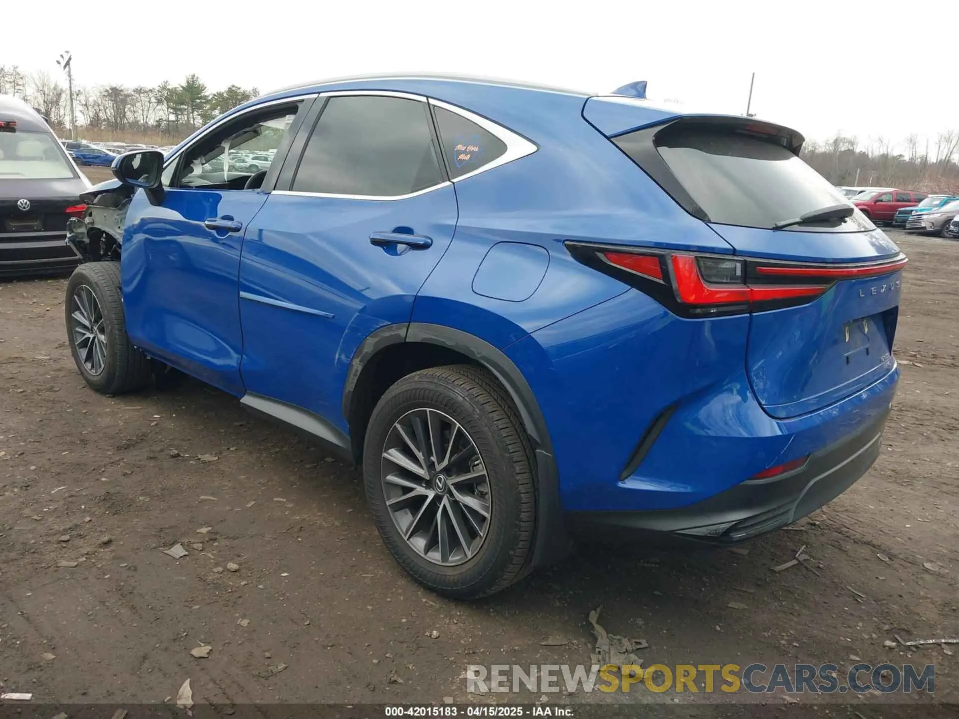 3 Photograph of a damaged car 2T2AGCEZ9NC014240 LEXUS NX 350 2022