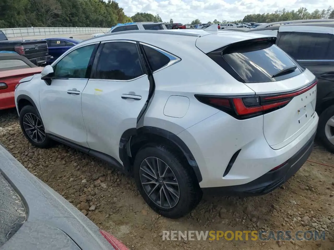 2 Фотография поврежденного автомобиля 2T2GGCEZ0NC003878 LEXUS NX 350 2022