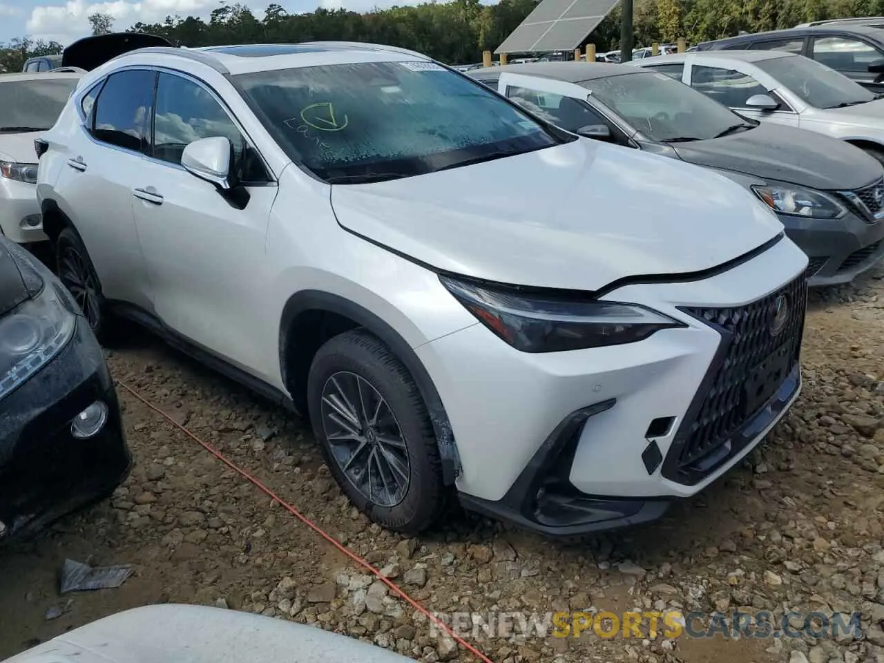 4 Фотография поврежденного автомобиля 2T2GGCEZ0NC003878 LEXUS NX 350 2022