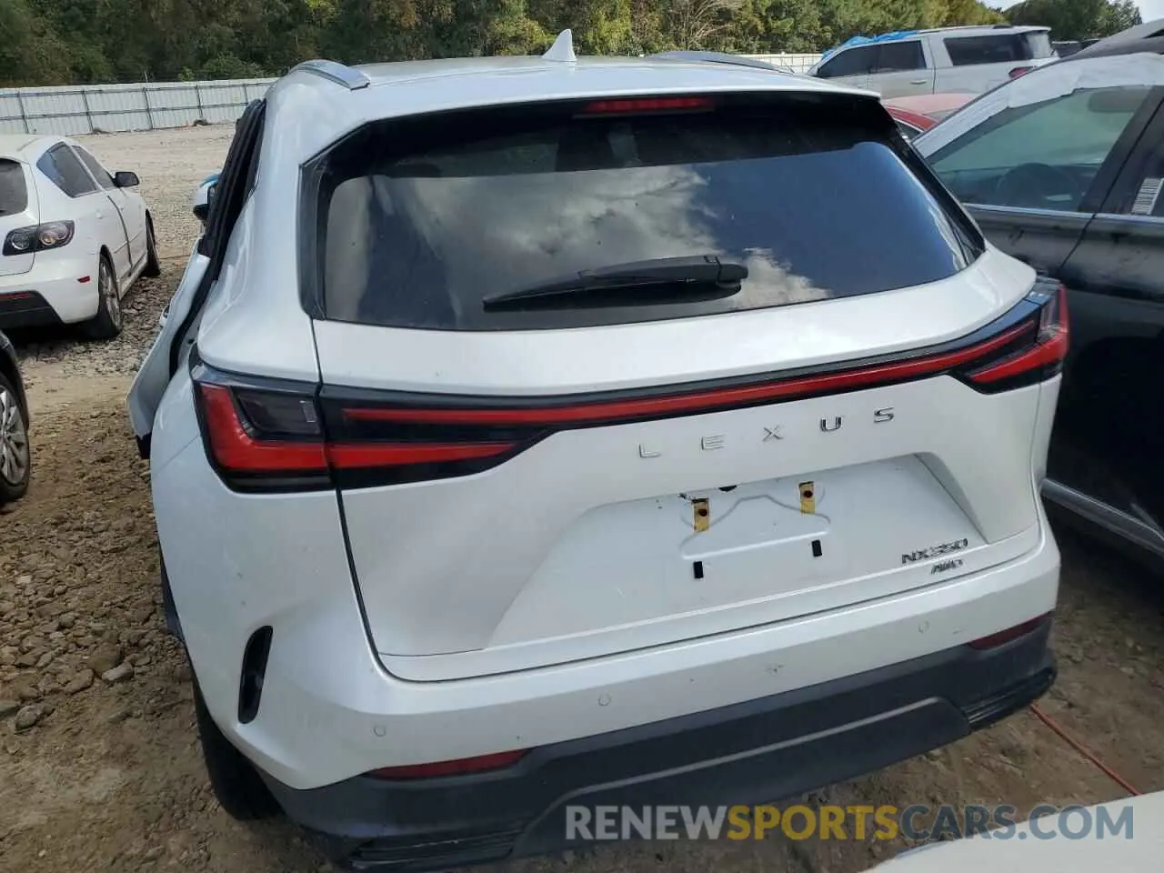 6 Фотография поврежденного автомобиля 2T2GGCEZ0NC003878 LEXUS NX 350 2022