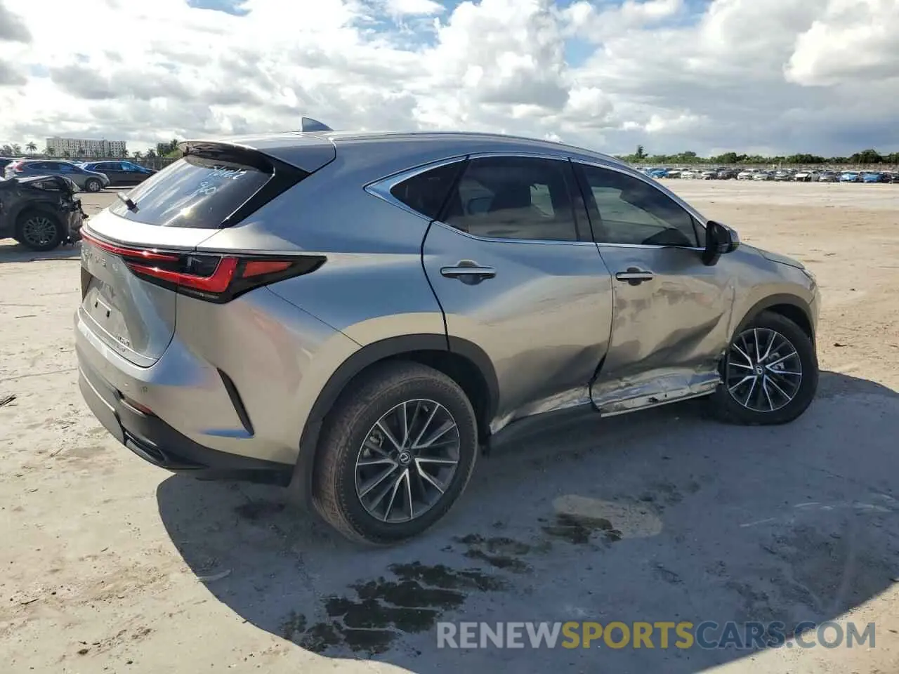3 Фотография поврежденного автомобиля 2T2GGCEZ0NC006943 LEXUS NX 350 2022