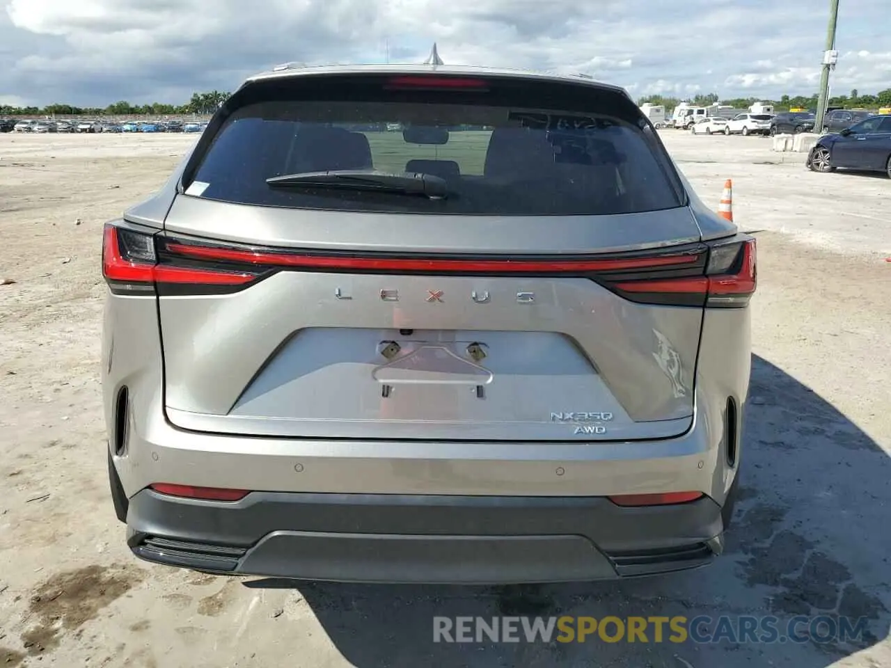 6 Фотография поврежденного автомобиля 2T2GGCEZ0NC006943 LEXUS NX 350 2022