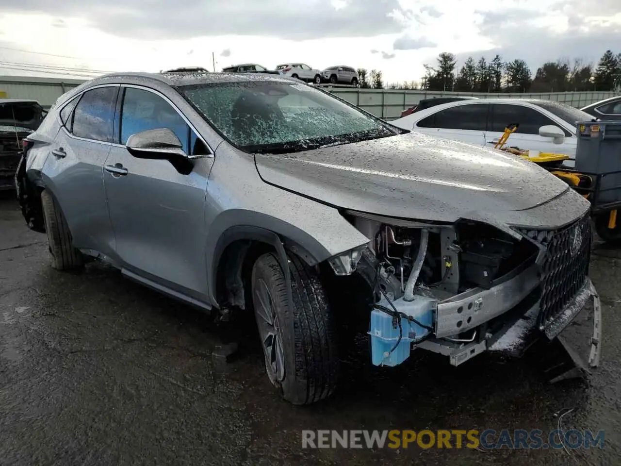 4 Фотография поврежденного автомобиля 2T2GGCEZ2NC002442 LEXUS NX 350 2022