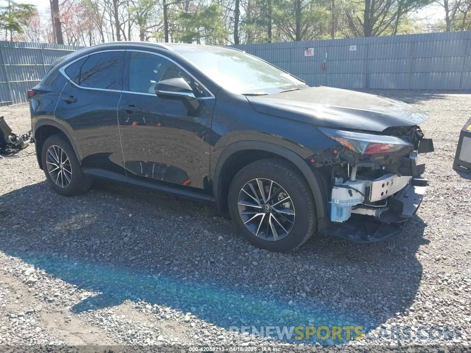 1 Фотография поврежденного автомобиля 2T2GGCEZ2NC004465 LEXUS NX 350 2022