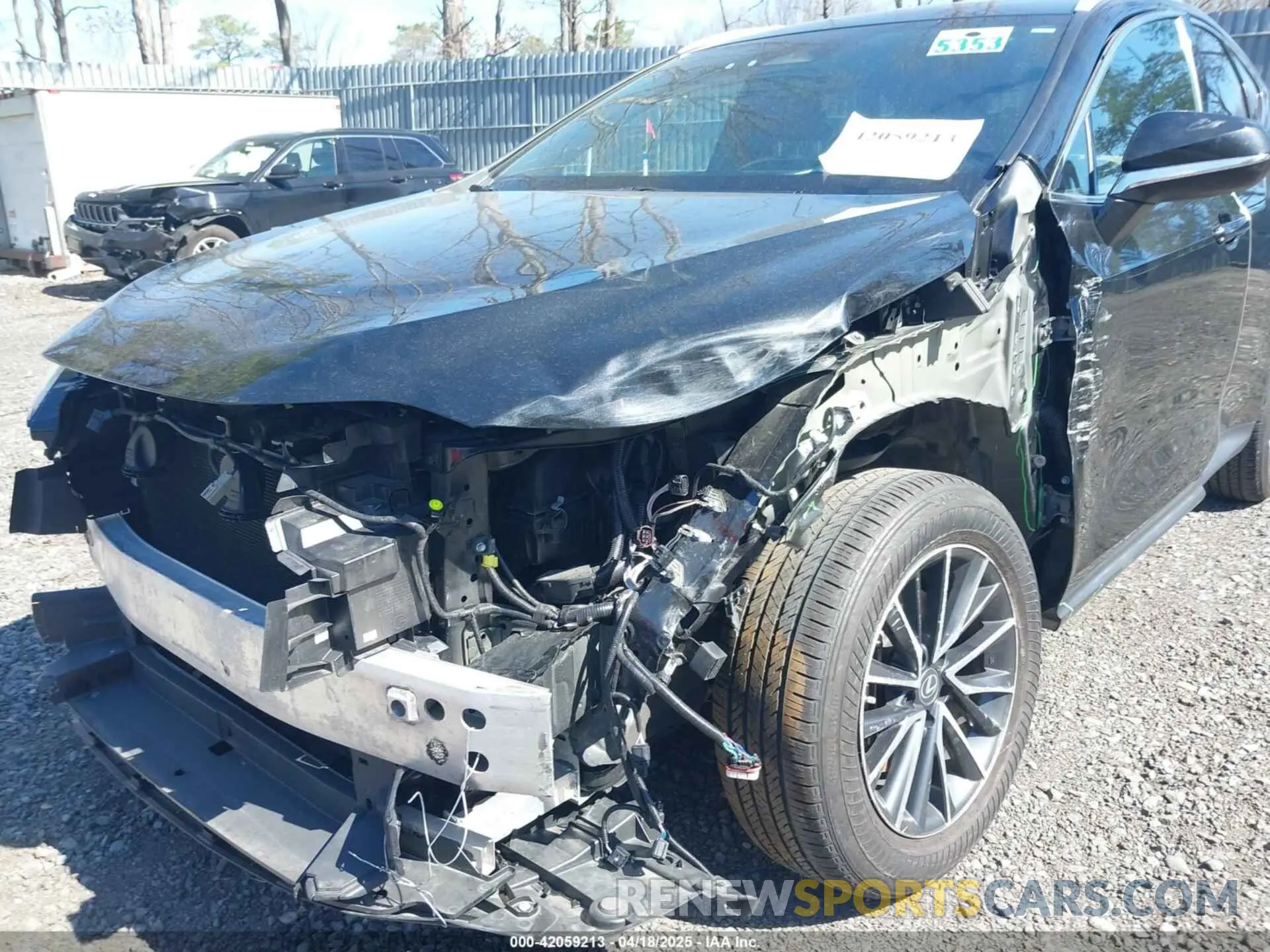 6 Фотография поврежденного автомобиля 2T2GGCEZ2NC004465 LEXUS NX 350 2022
