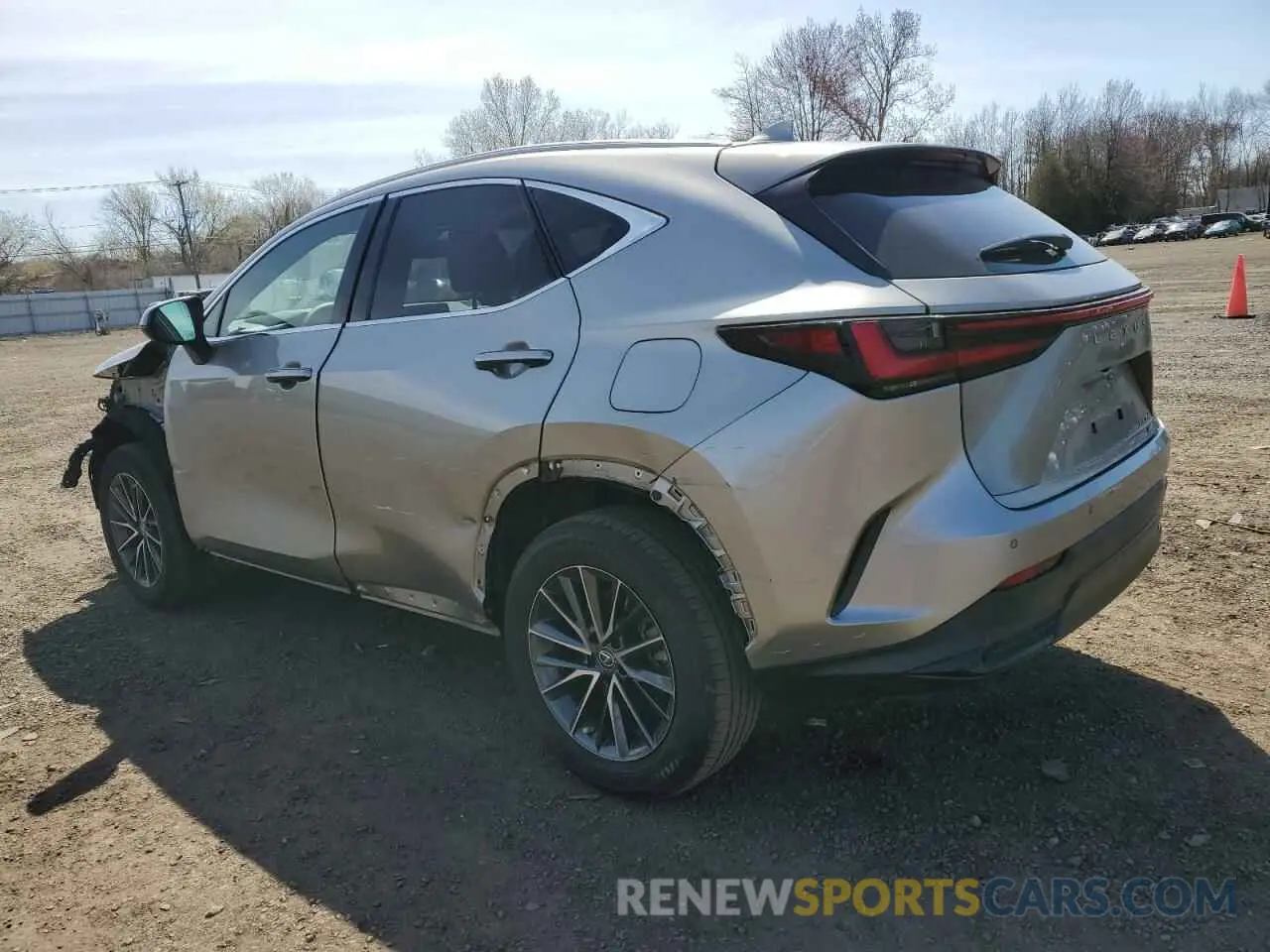2 Photograph of a damaged car 2T2GGCEZ2NC011383 LEXUS NX 350 2022