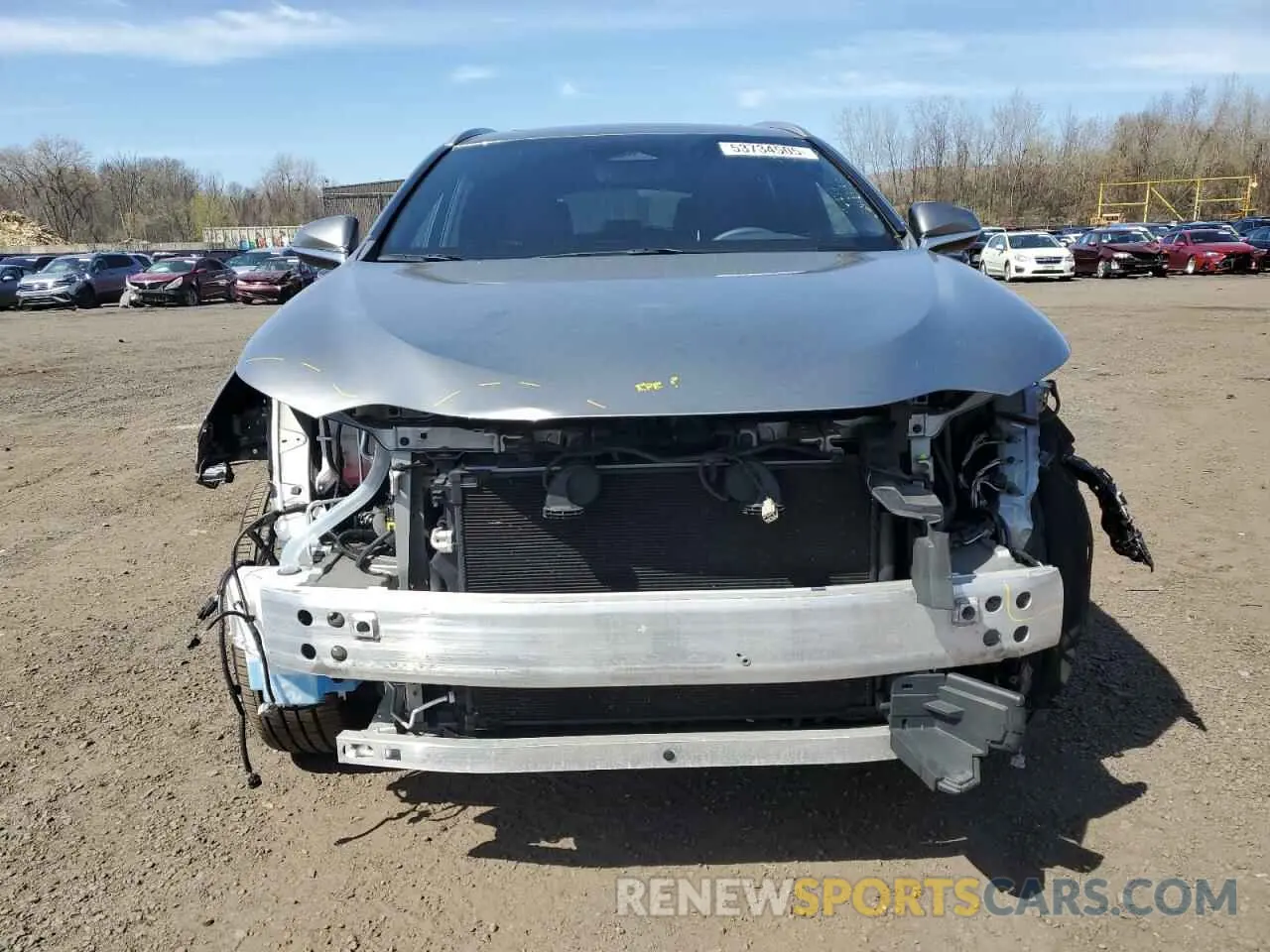 5 Photograph of a damaged car 2T2GGCEZ2NC011383 LEXUS NX 350 2022