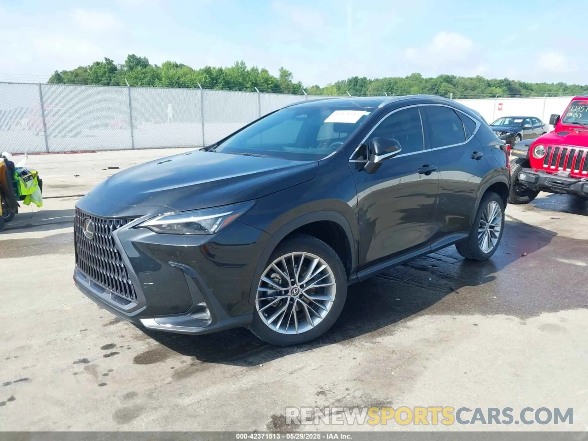 2 Фотография поврежденного автомобиля 2T2GGCEZ4NC003026 LEXUS NX 350 2022