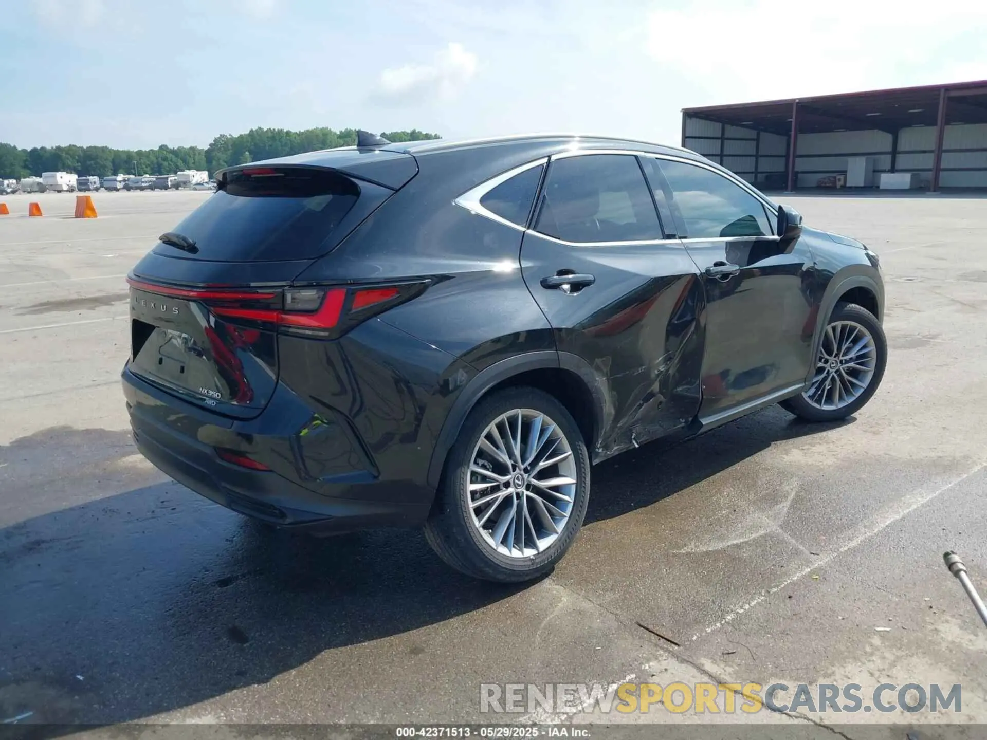 4 Фотография поврежденного автомобиля 2T2GGCEZ4NC003026 LEXUS NX 350 2022