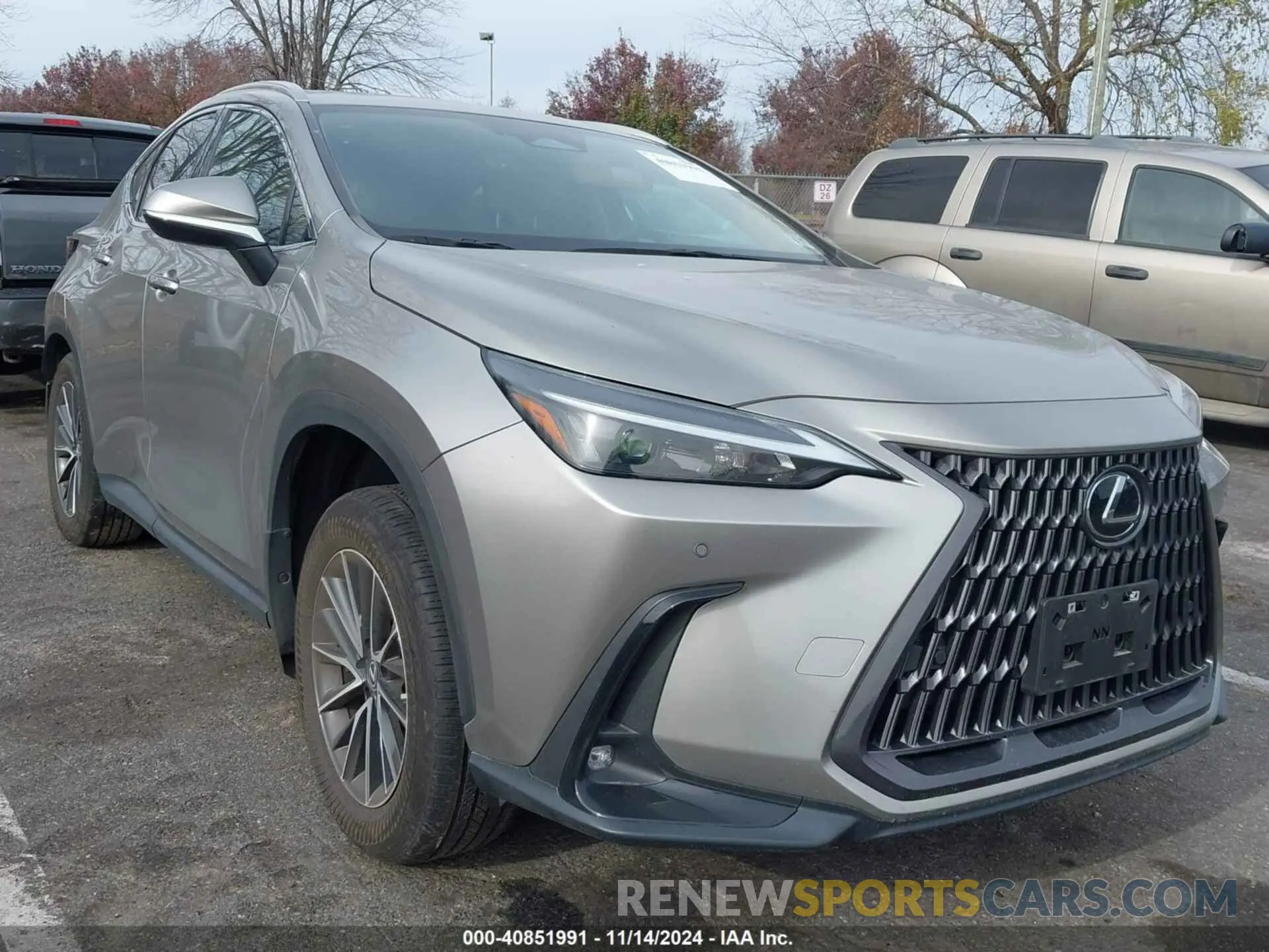 1 Фотография поврежденного автомобиля 2T2GGCEZ7NC008723 LEXUS NX 350 2022
