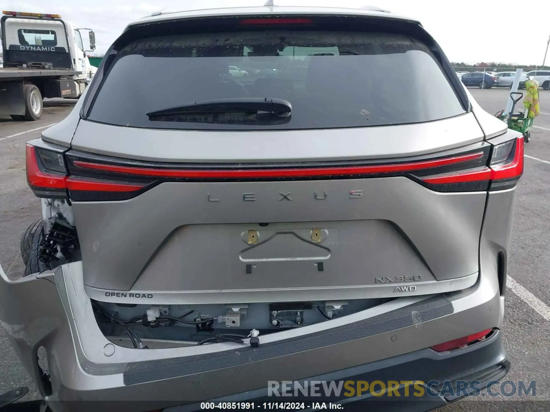 16 Фотография поврежденного автомобиля 2T2GGCEZ7NC008723 LEXUS NX 350 2022