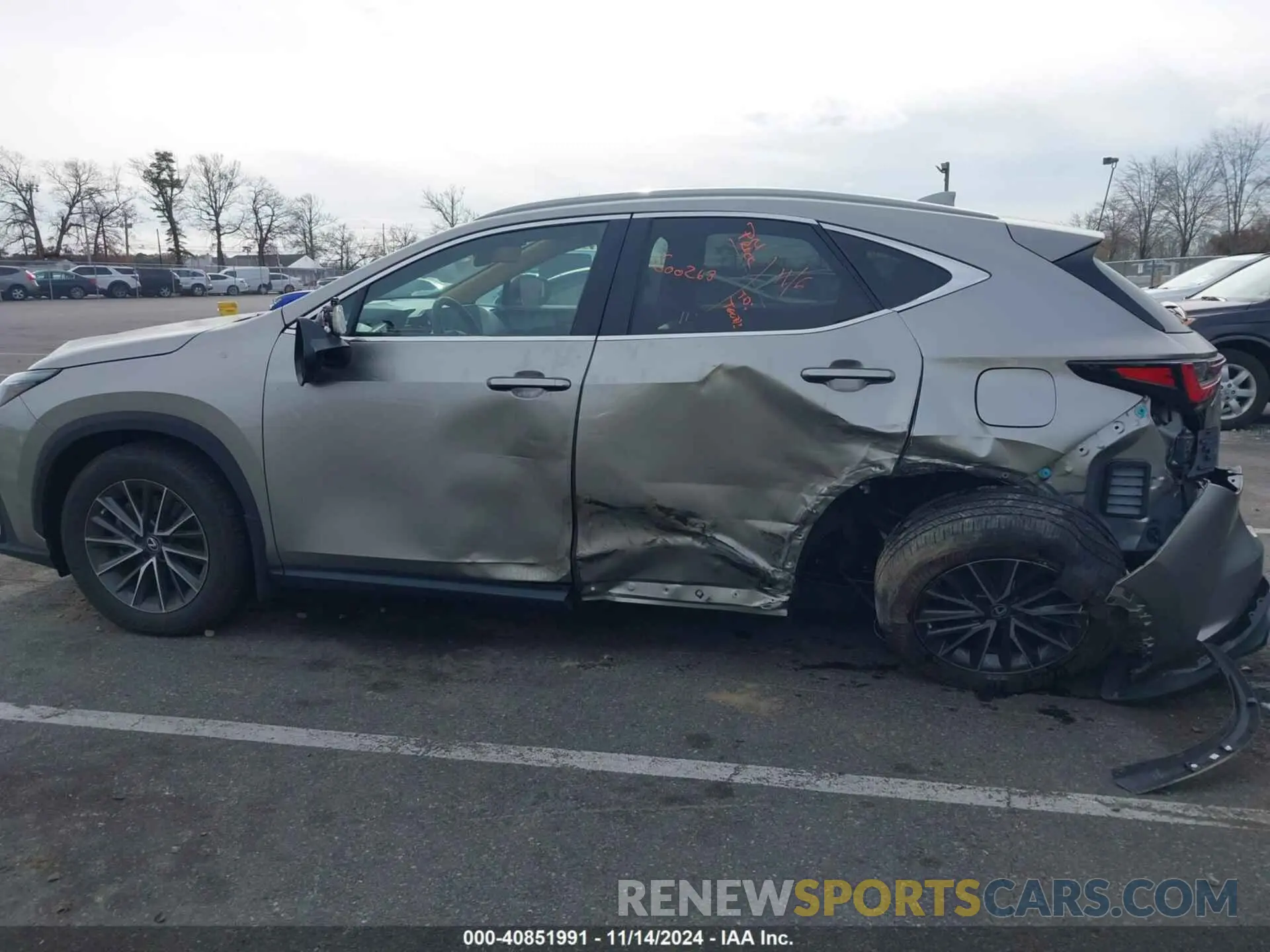 17 Фотография поврежденного автомобиля 2T2GGCEZ7NC008723 LEXUS NX 350 2022