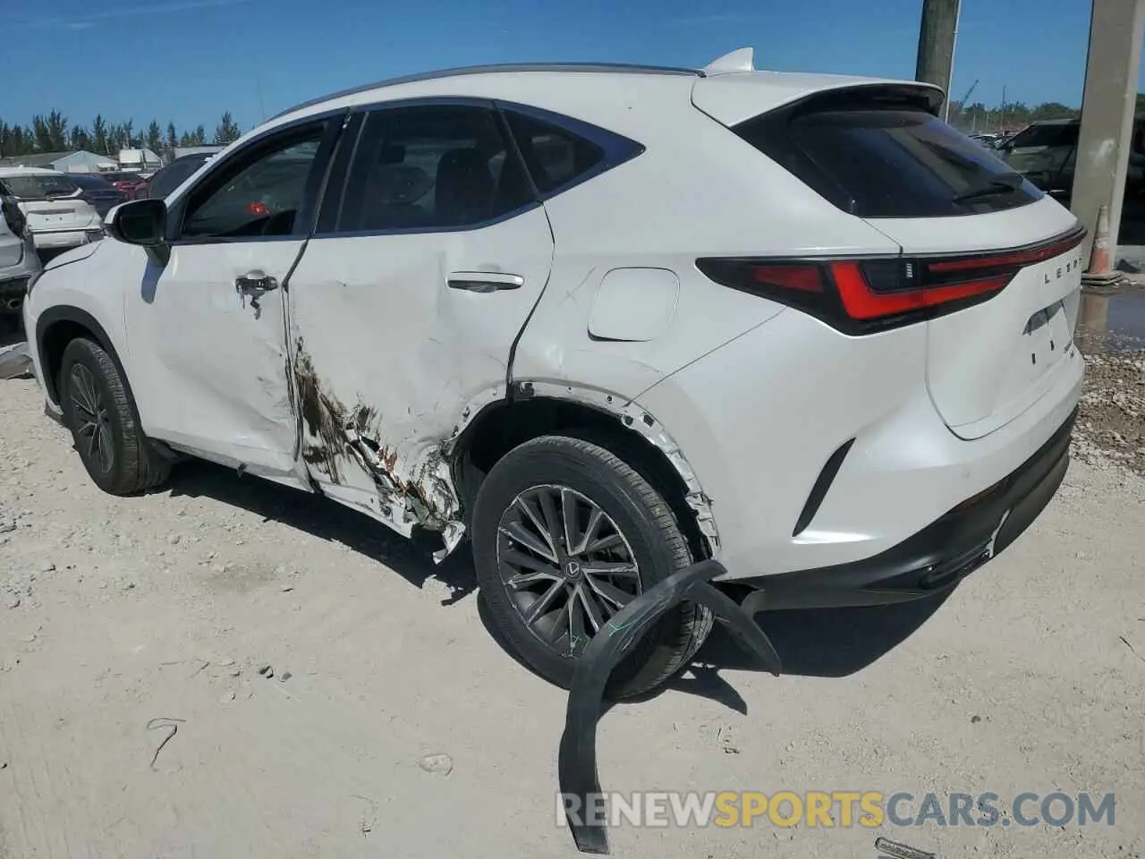 2 Фотография поврежденного автомобиля 2T2GGCEZ7NC013064 LEXUS NX 350 2022