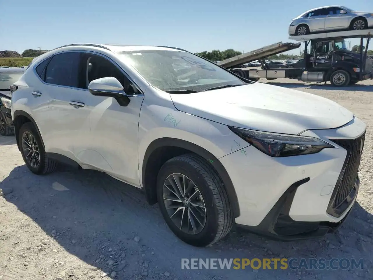 4 Фотография поврежденного автомобиля 2T2GGCEZ7NC013064 LEXUS NX 350 2022