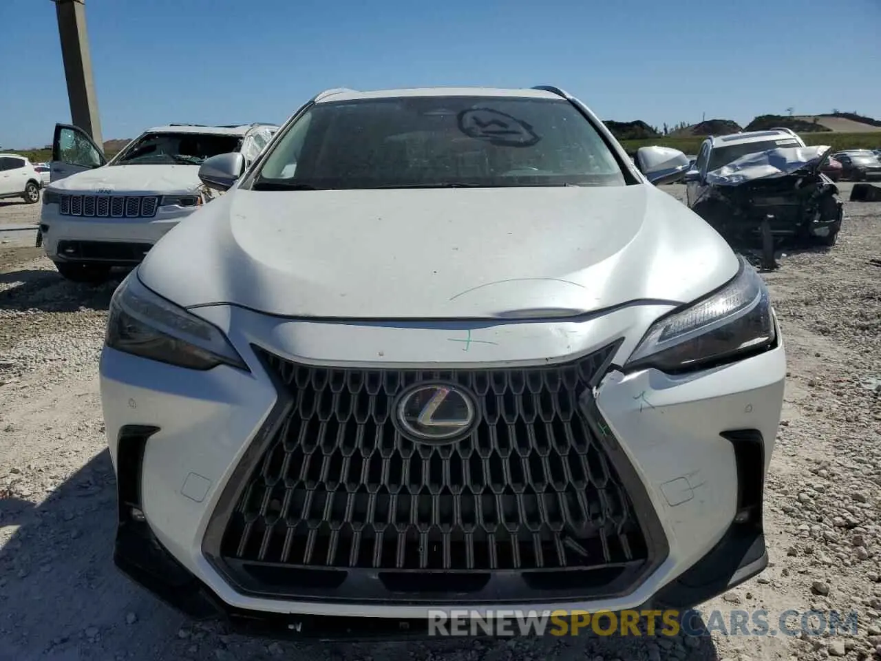 5 Фотография поврежденного автомобиля 2T2GGCEZ7NC013064 LEXUS NX 350 2022
