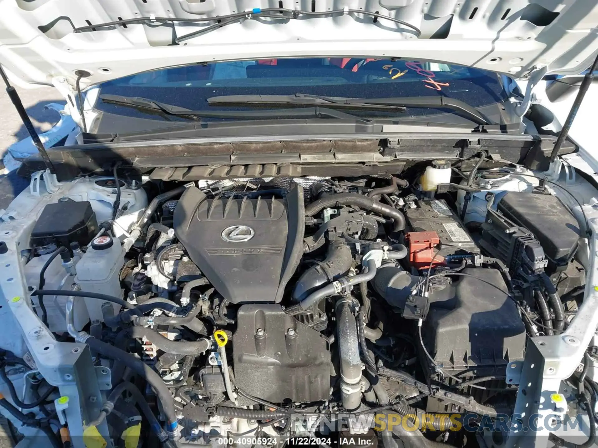 10 Фотография поврежденного автомобиля 2T2KGCEZ7NC007078 LEXUS NX 350 2022