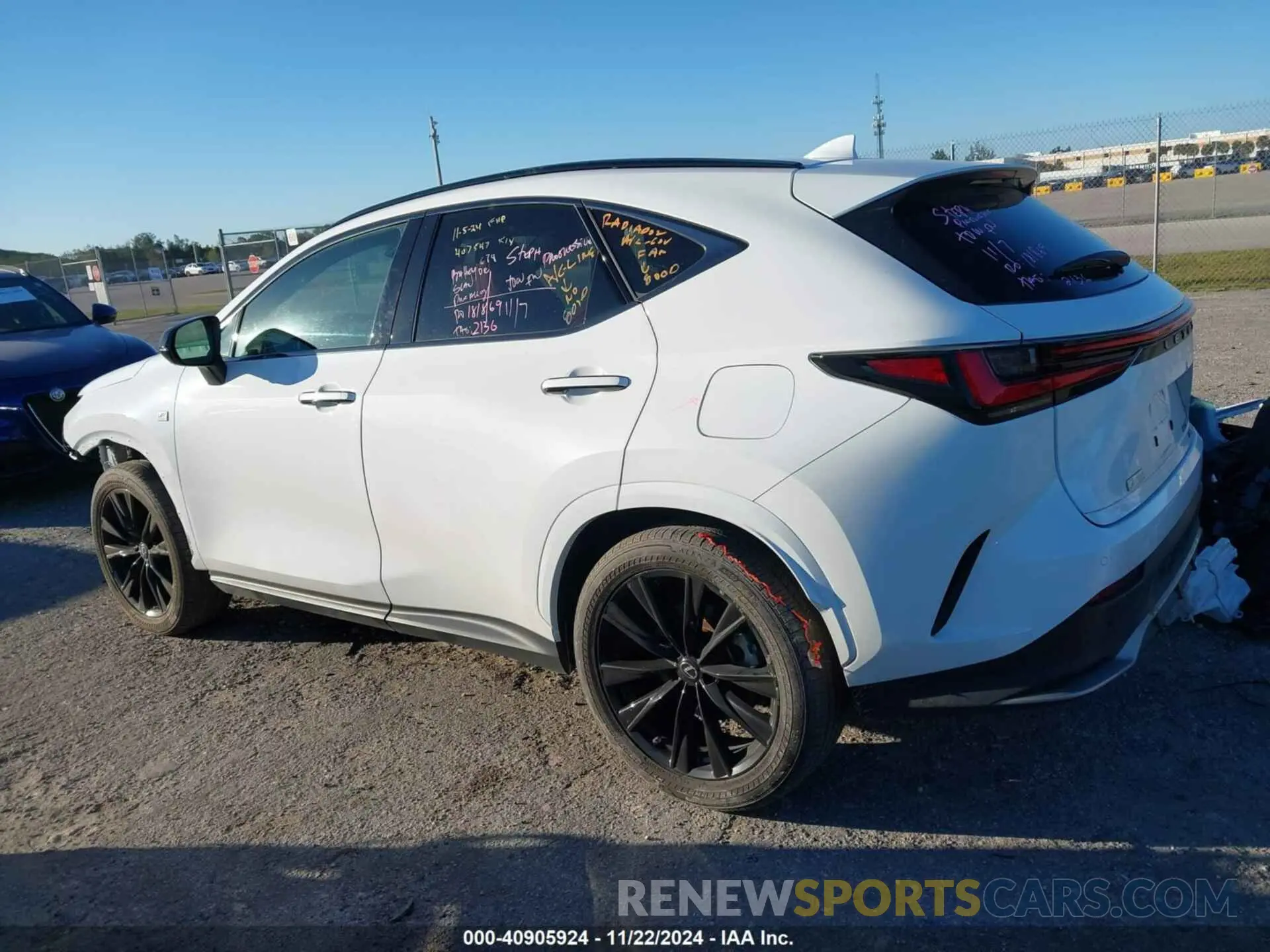 15 Фотография поврежденного автомобиля 2T2KGCEZ7NC007078 LEXUS NX 350 2022