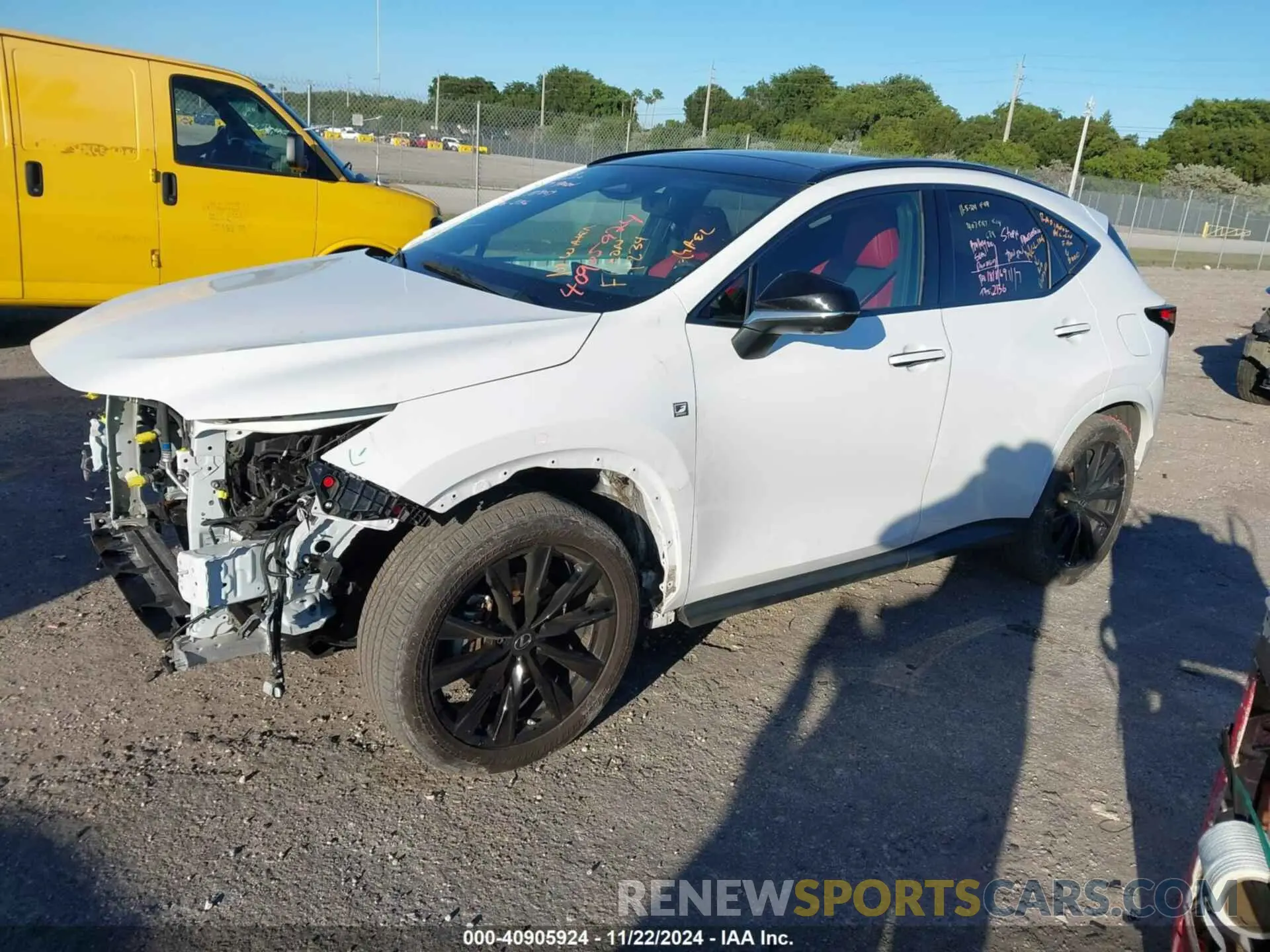 2 Фотография поврежденного автомобиля 2T2KGCEZ7NC007078 LEXUS NX 350 2022