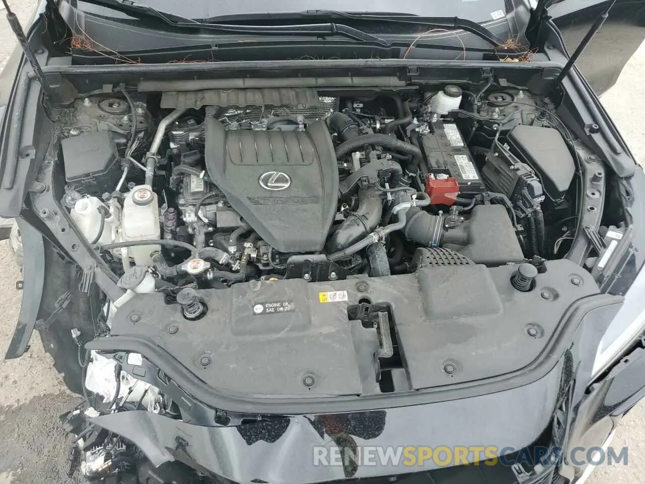 11 Photograph of a damaged car 2T2KGCEZ8NC014086 LEXUS NX 350 2022