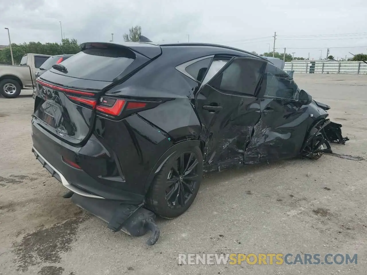 3 Photograph of a damaged car 2T2KGCEZ8NC014086 LEXUS NX 350 2022