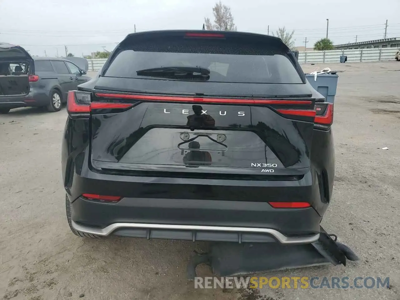 6 Photograph of a damaged car 2T2KGCEZ8NC014086 LEXUS NX 350 2022