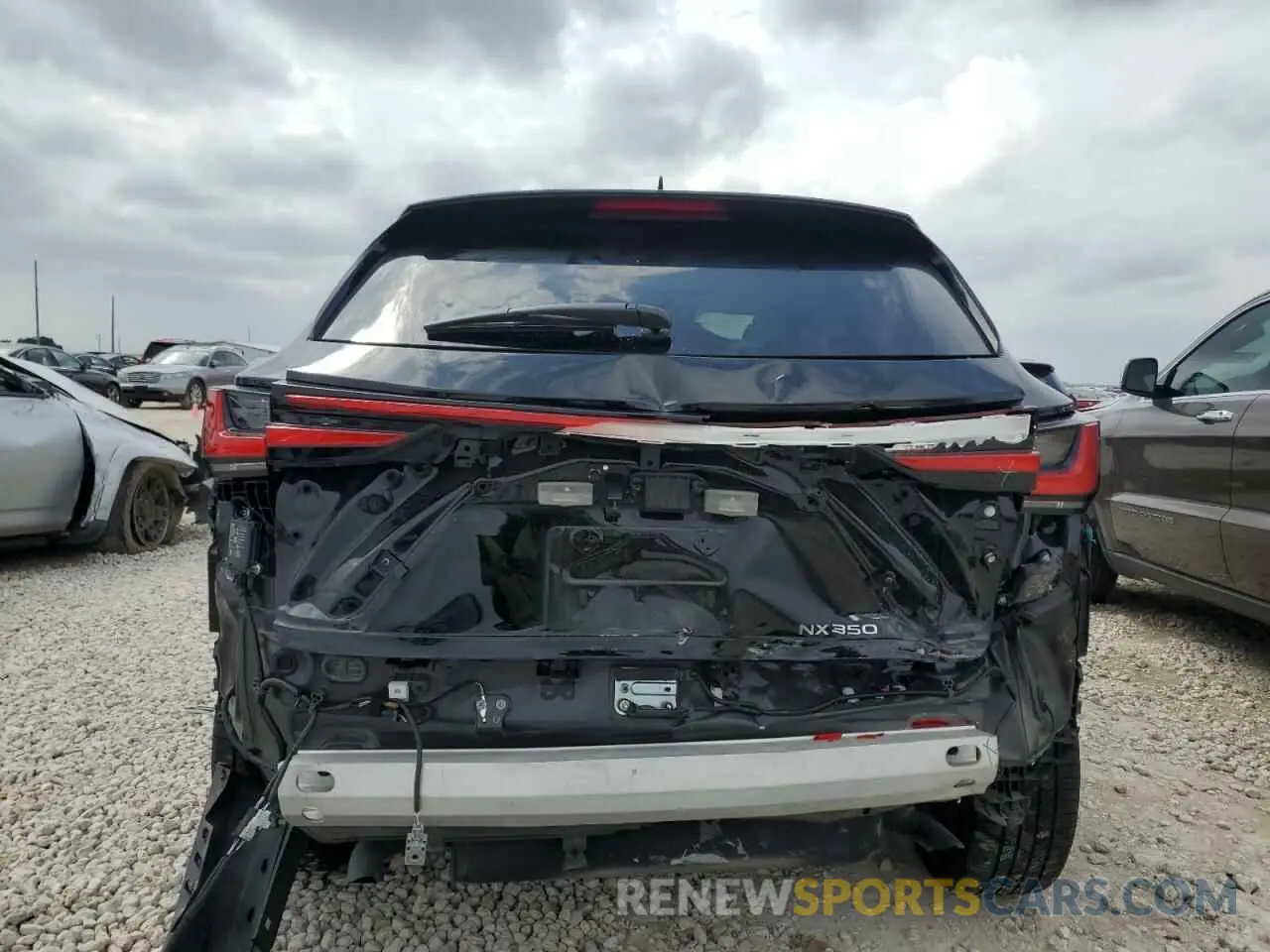 6 Photograph of a damaged car 2T2KGCEZXNC014400 LEXUS NX 350 2022
