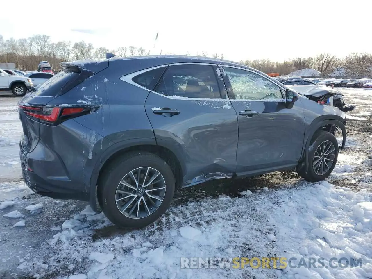 3 Photograph of a damaged car JTJAGCEZ8N2002807 LEXUS NX 350 2022