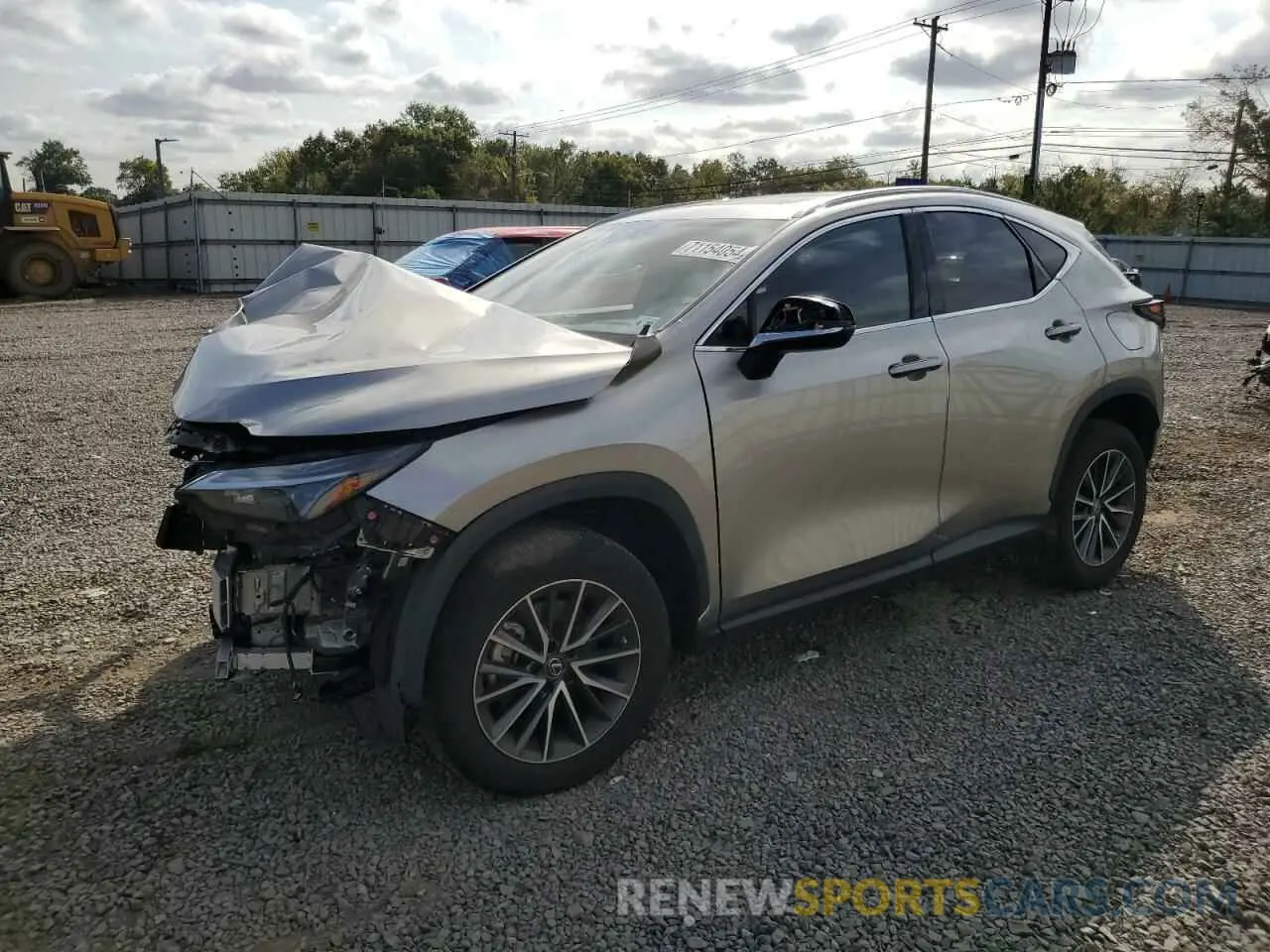 1 Photograph of a damaged car JTJAGCEZ8N2003942 LEXUS NX 350 2022