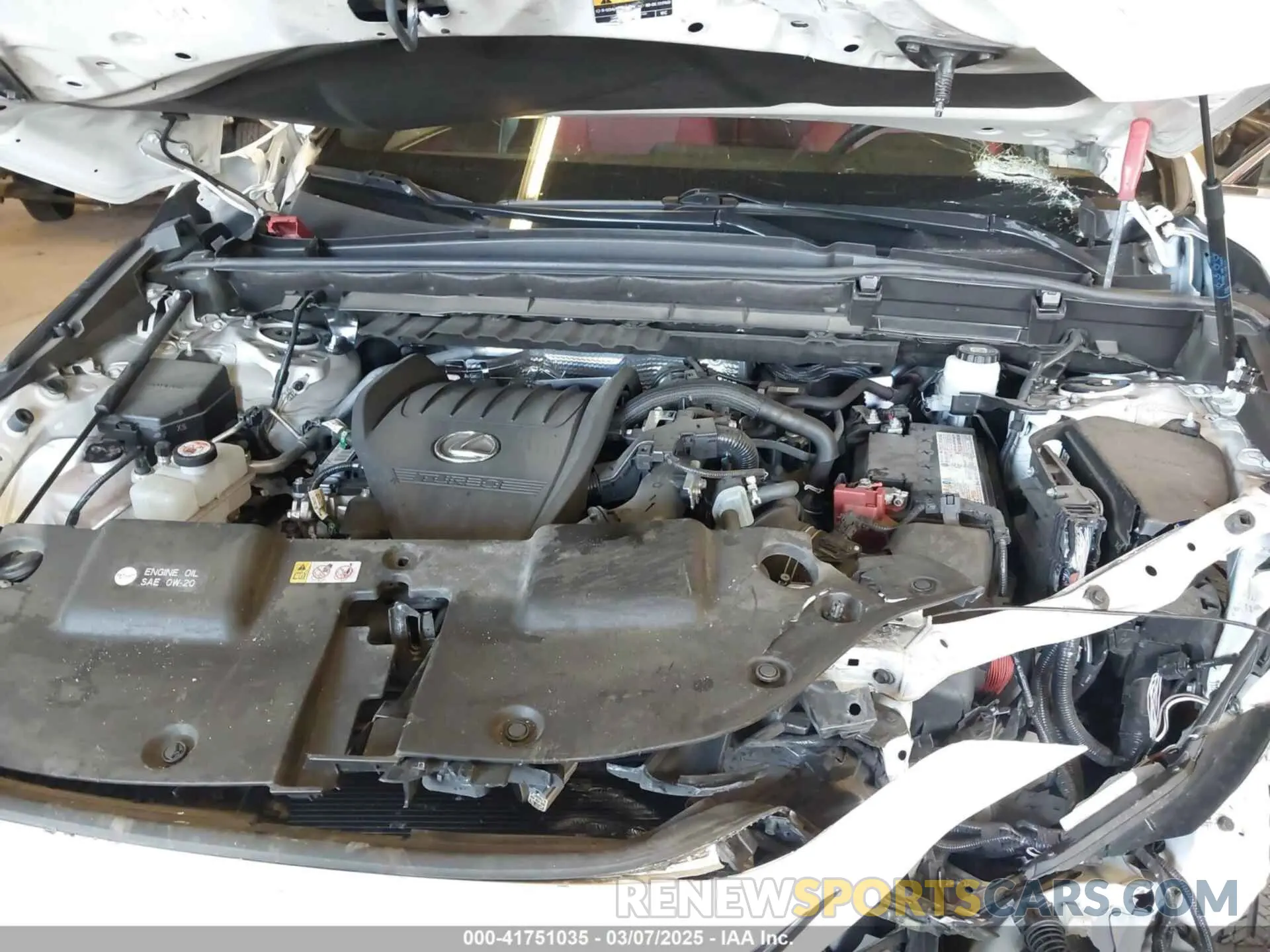 10 Photograph of a damaged car JTJAGCEZ8N5001736 LEXUS NX 350 2022