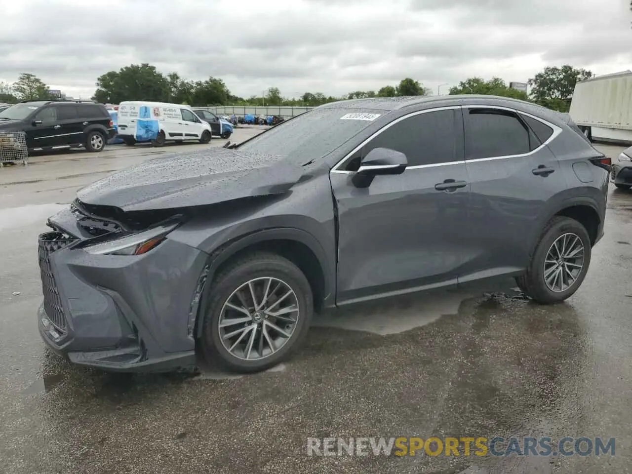1 Photograph of a damaged car JTJGGCEZ0N2002696 LEXUS NX 350 2022