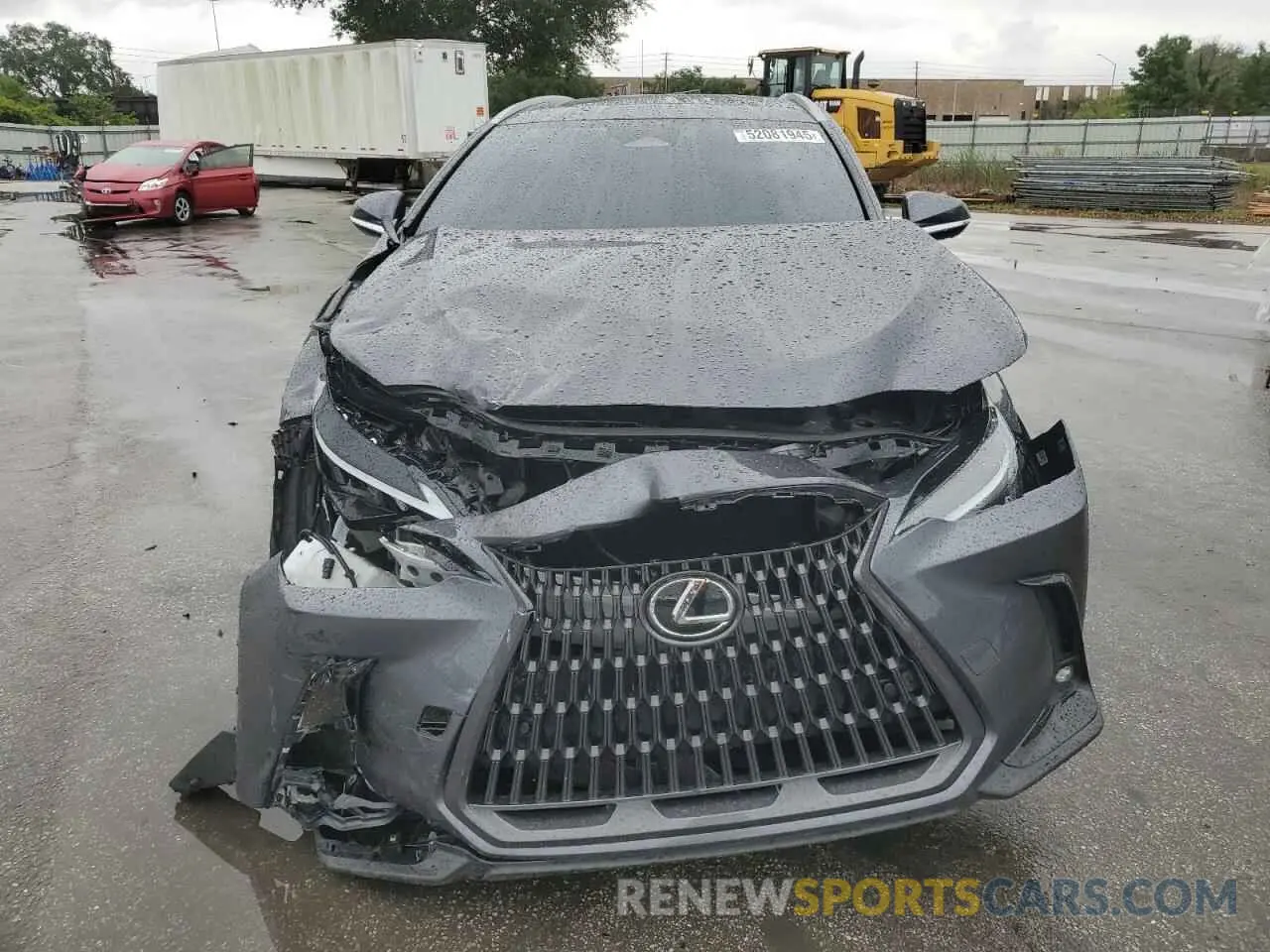 5 Photograph of a damaged car JTJGGCEZ0N2002696 LEXUS NX 350 2022