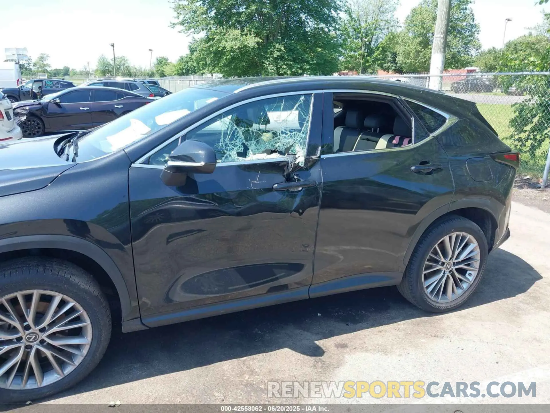 6 Фотография поврежденного автомобиля JTJHGCEZ5N2004514 LEXUS NX 350 2022