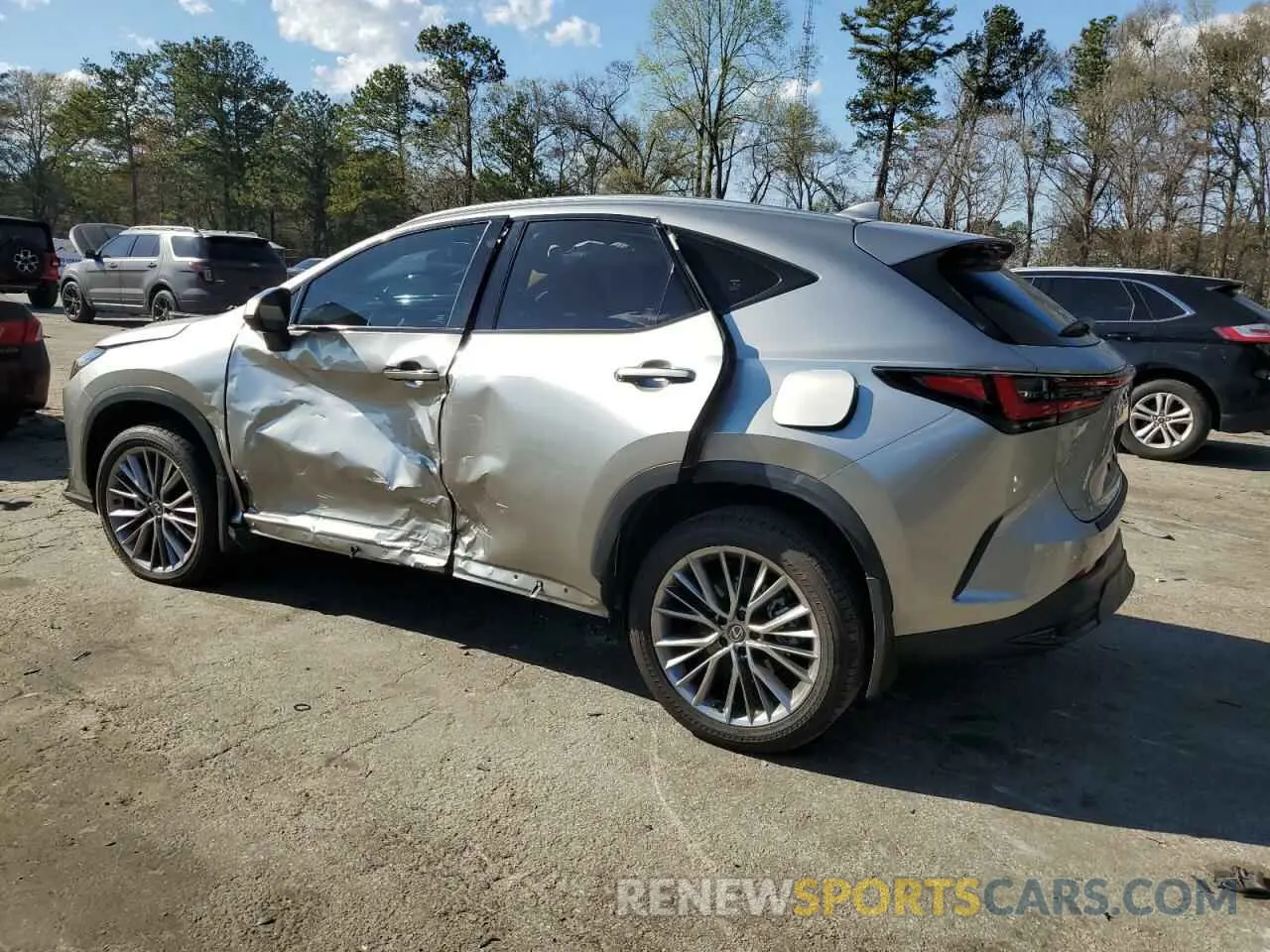 2 Фотография поврежденного автомобиля JTJHGCEZ9N2006007 LEXUS NX 350 2022