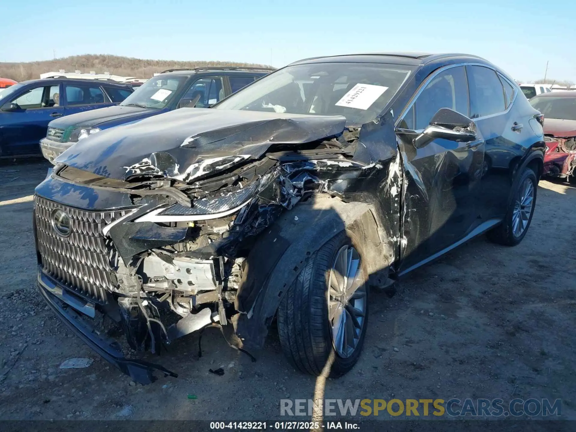 2 Photograph of a damaged car JTJHGCEZXN5000778 LEXUS NX 350 2022