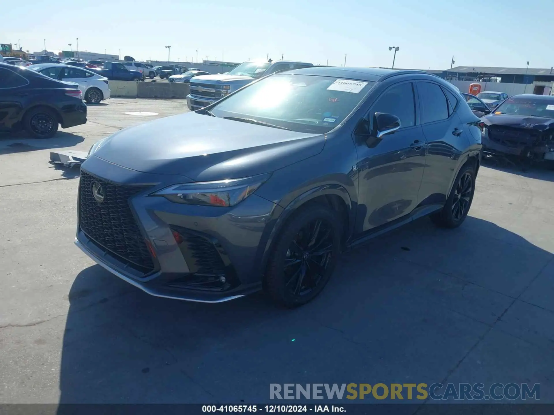 2 Фотография поврежденного автомобиля JTJKGCEZ1N2005634 LEXUS NX 350 2022