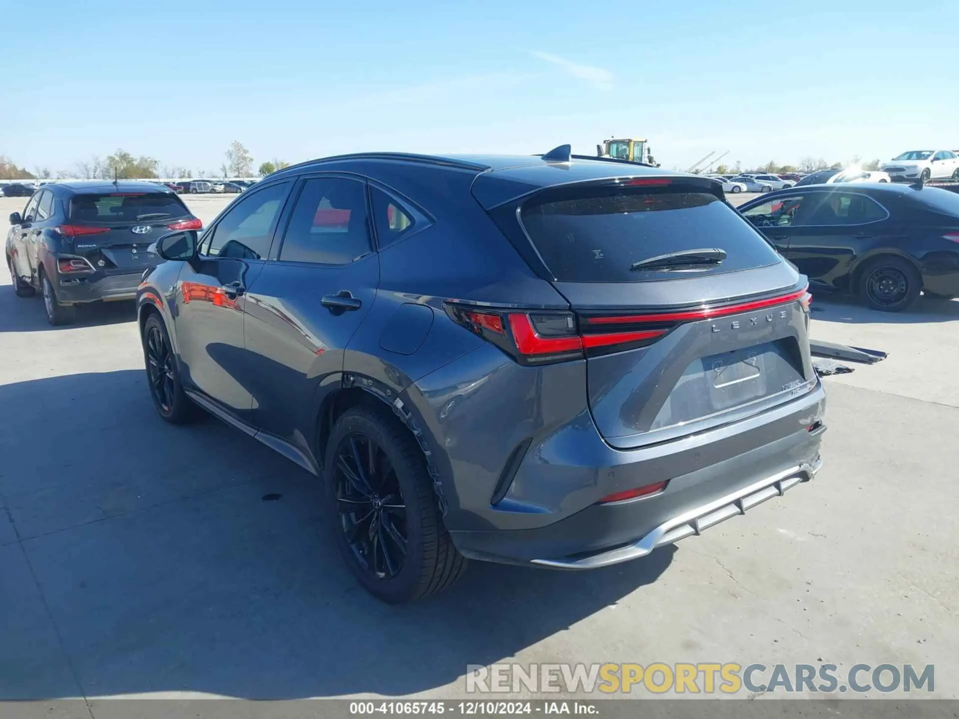 3 Фотография поврежденного автомобиля JTJKGCEZ1N2005634 LEXUS NX 350 2022